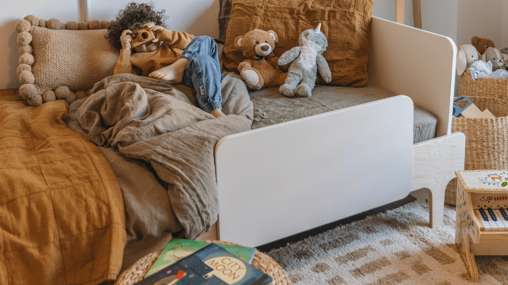 New Darlings’ Kids Room Makeover featuring Oeuf