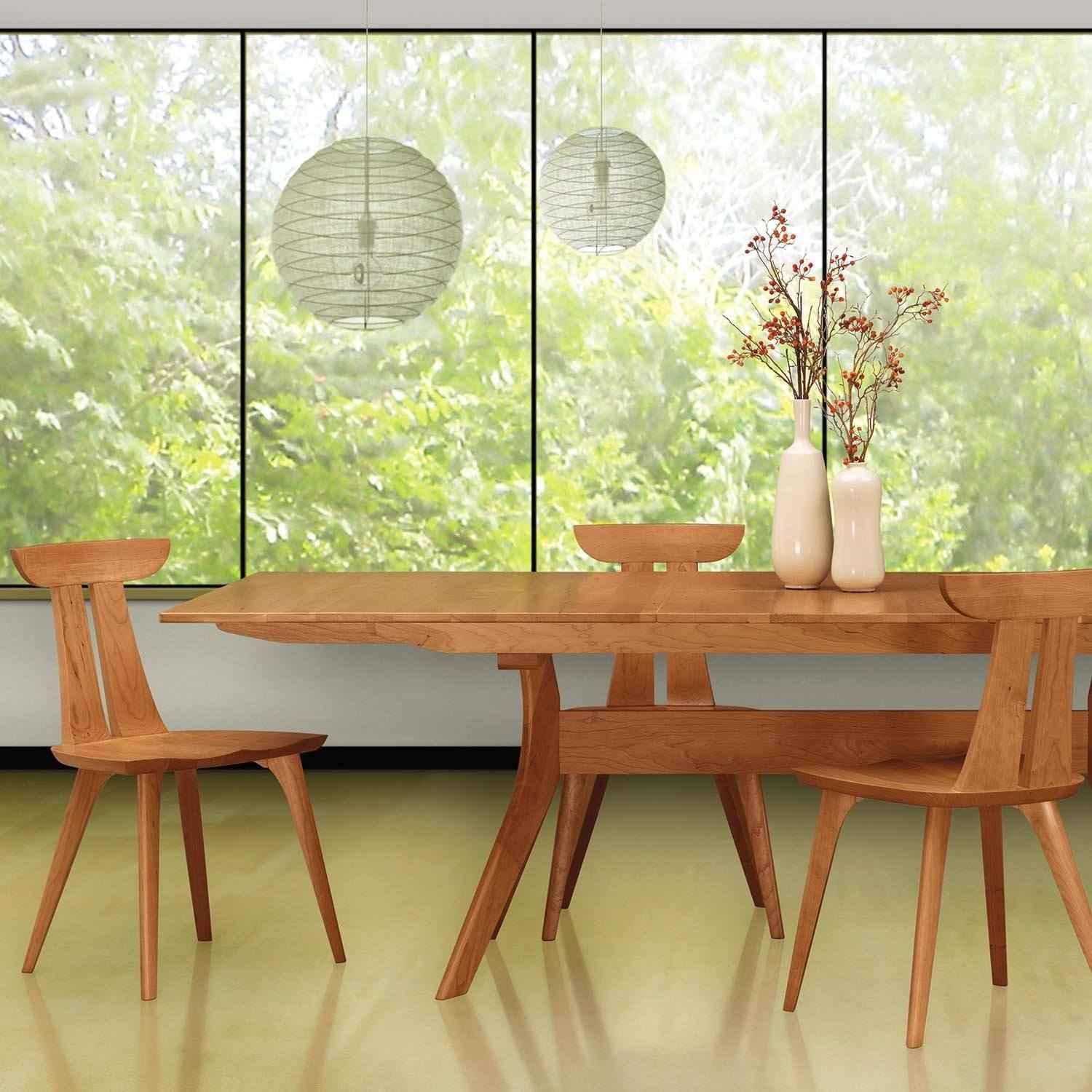 Audrey Extension Table in Cherry - Urban Natural Home Furnishings. Dining Table, Copeland