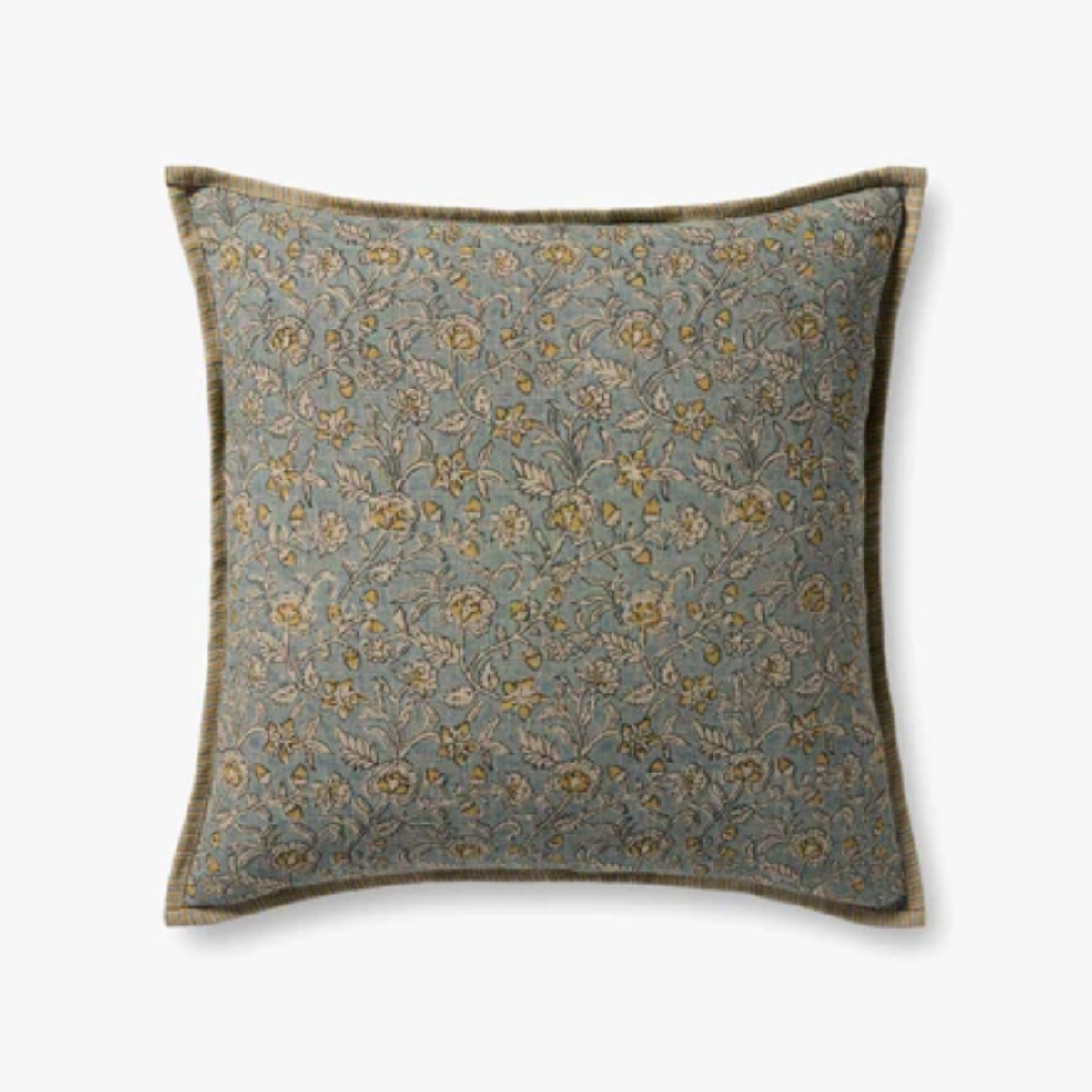 The Inspiring Home Loxo Block Printed Throw Pillow