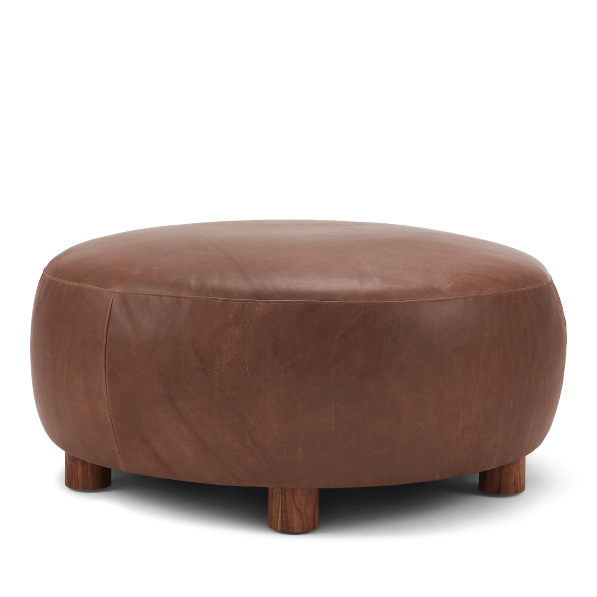 Lorimer Ottoman | American Leather – Urban Natural Home
