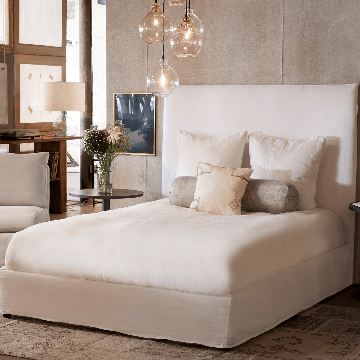 April Tall Bed - Urban Natural Home Furnishings