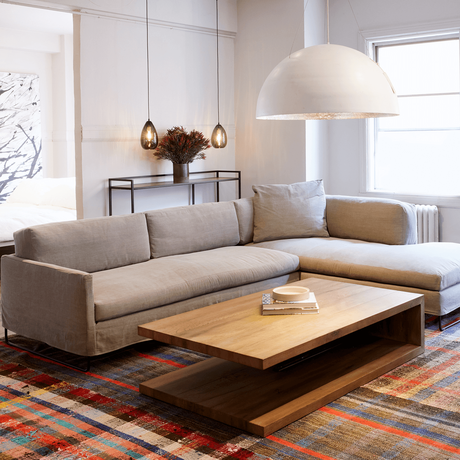 Allister Upholstered Sectional by Environment