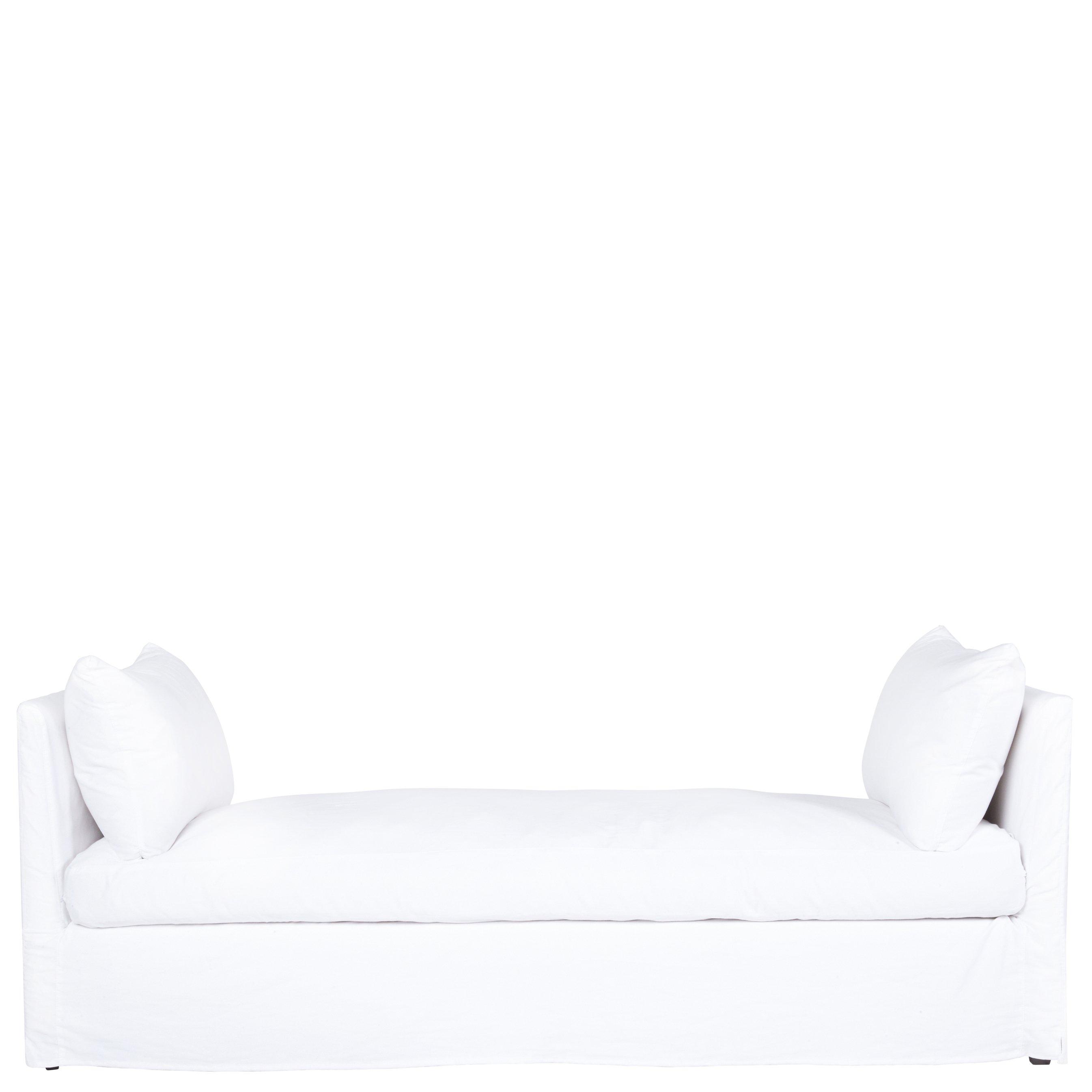 April Slipcovered Day Bed - Urban Natural Home Furnishings. Chaises, Cisco Brothers