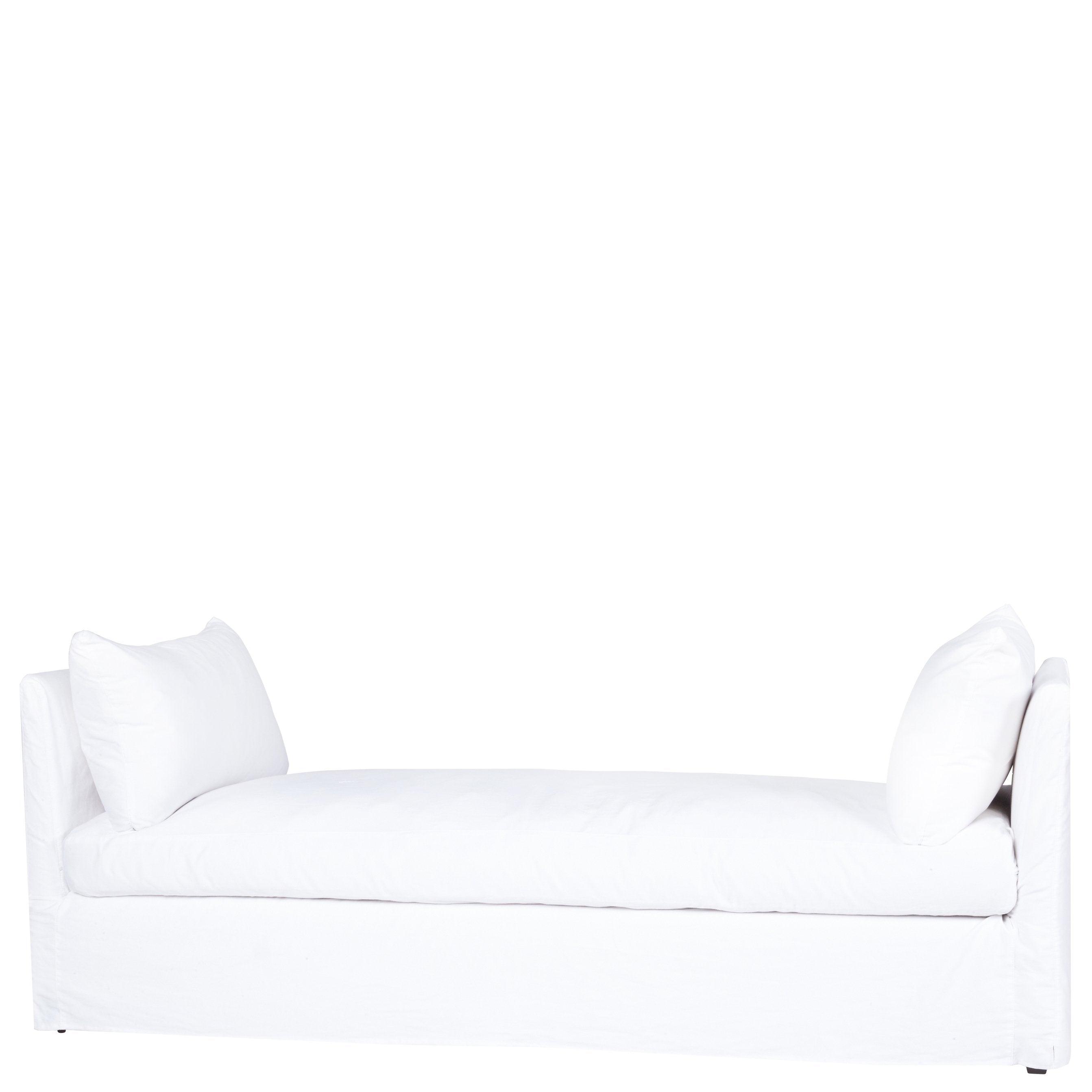 April Slipcovered Day Bed - Urban Natural Home Furnishings. Chaises, Cisco Brothers
