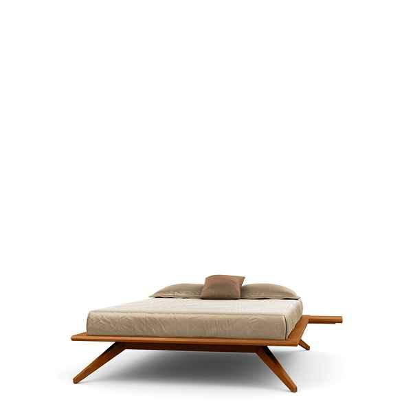 Astrid Bed without Headboard Panel in Cherry - Urban Natural Home Furnishings