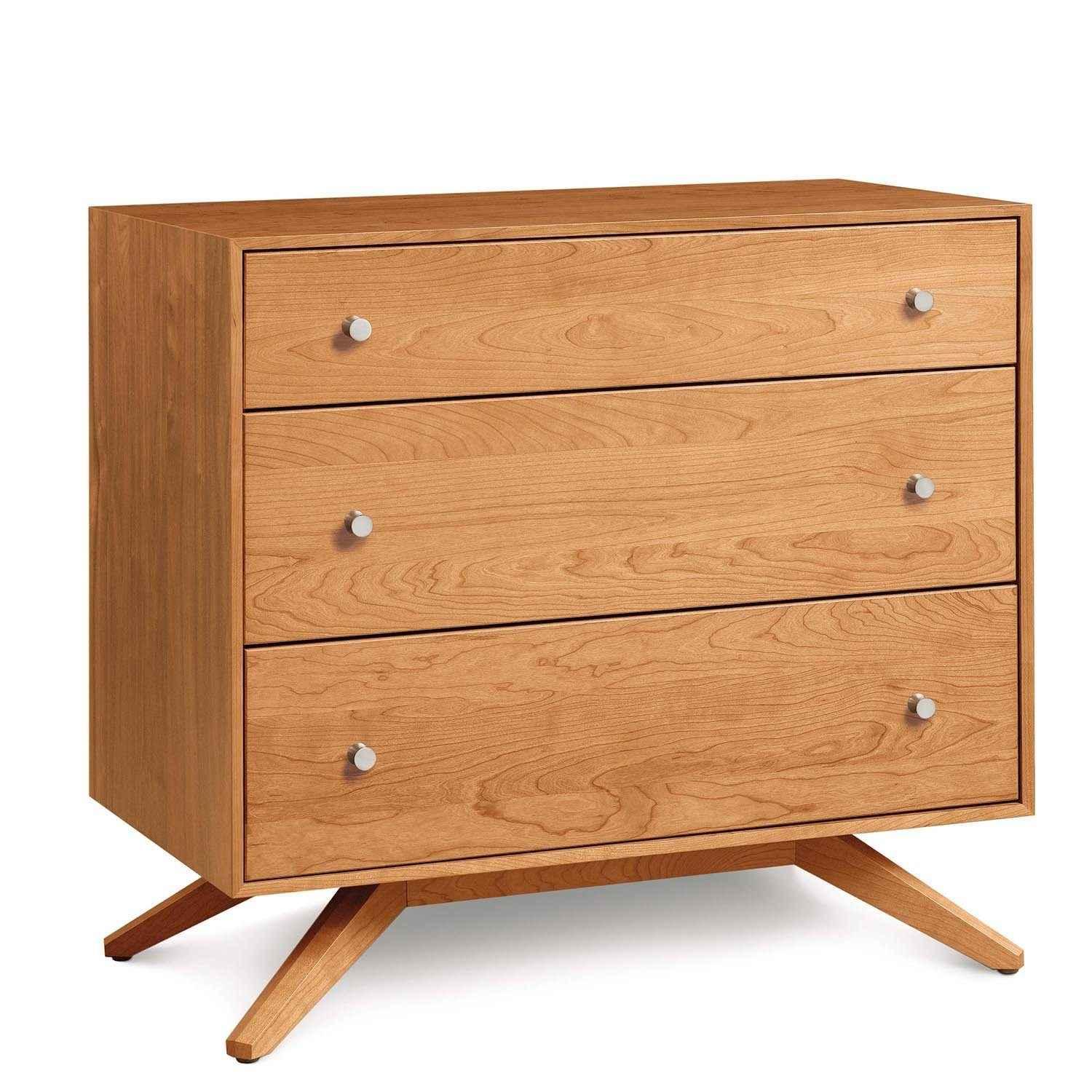 Astrid 3 Drawer Dresser in Cherry - Urban Natural Home Furnishings. Dressers & Armoires, Copeland