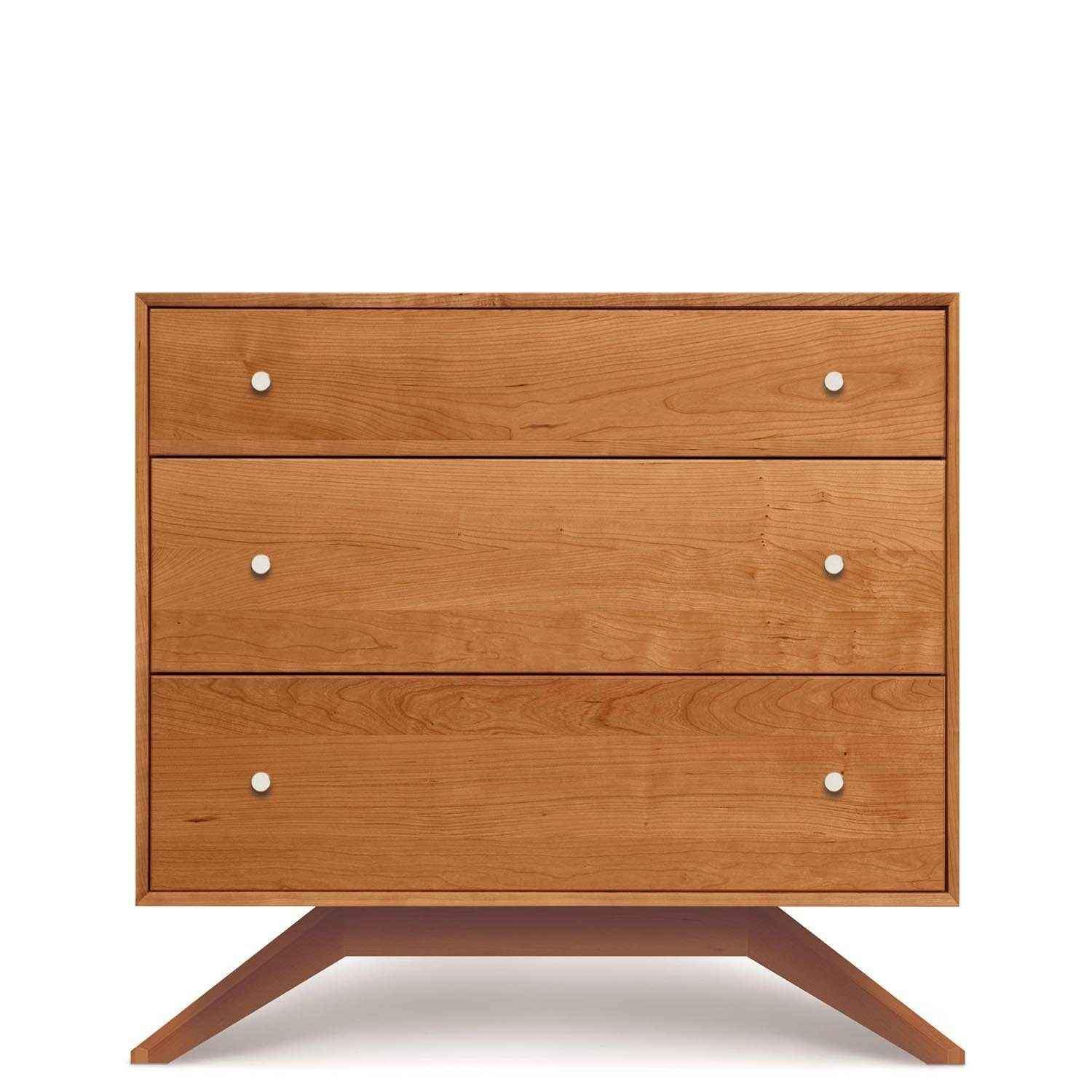 Astrid 3 Drawer Dresser in Cherry - Urban Natural Home Furnishings. Dressers & Armoires, Copeland