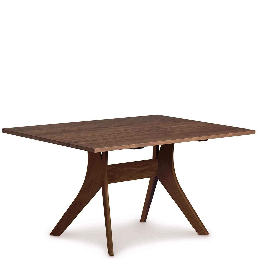 Audrey Fixed Top Tables in Natural Walnut - Urban Natural Home Furnishings.  Dining Table, Copeland