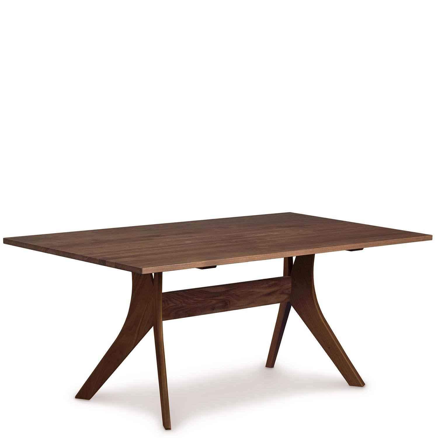 Audrey Fixed Top Tables in Natural Walnut - Urban Natural Home Furnishings. Dining Table, Copeland