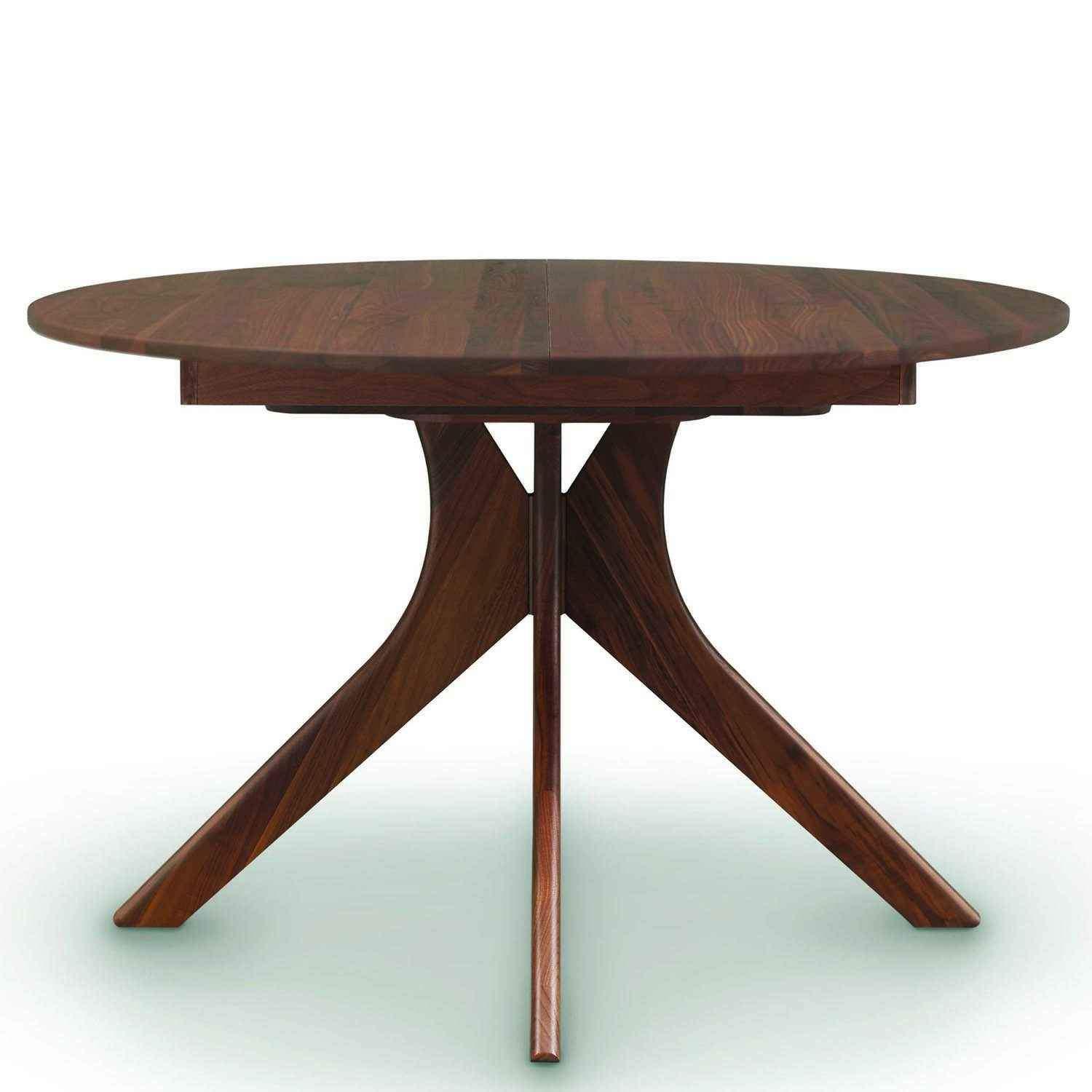 Audrey Round Extension Table in Walnut - Urban Natural Home Furnishings. Dining Table, Copeland