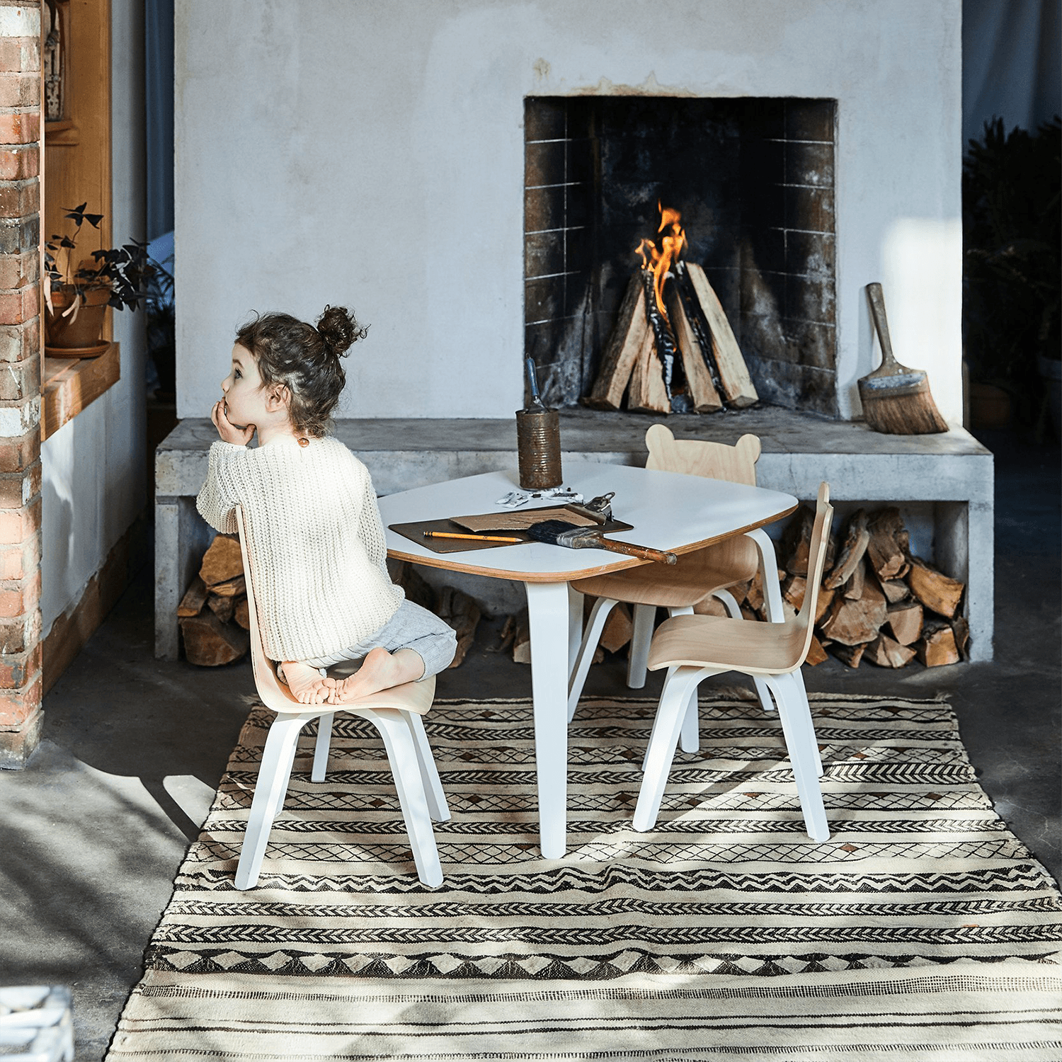 Bear Play Chair (Set of 2) - Urban Natural Home Furnishings