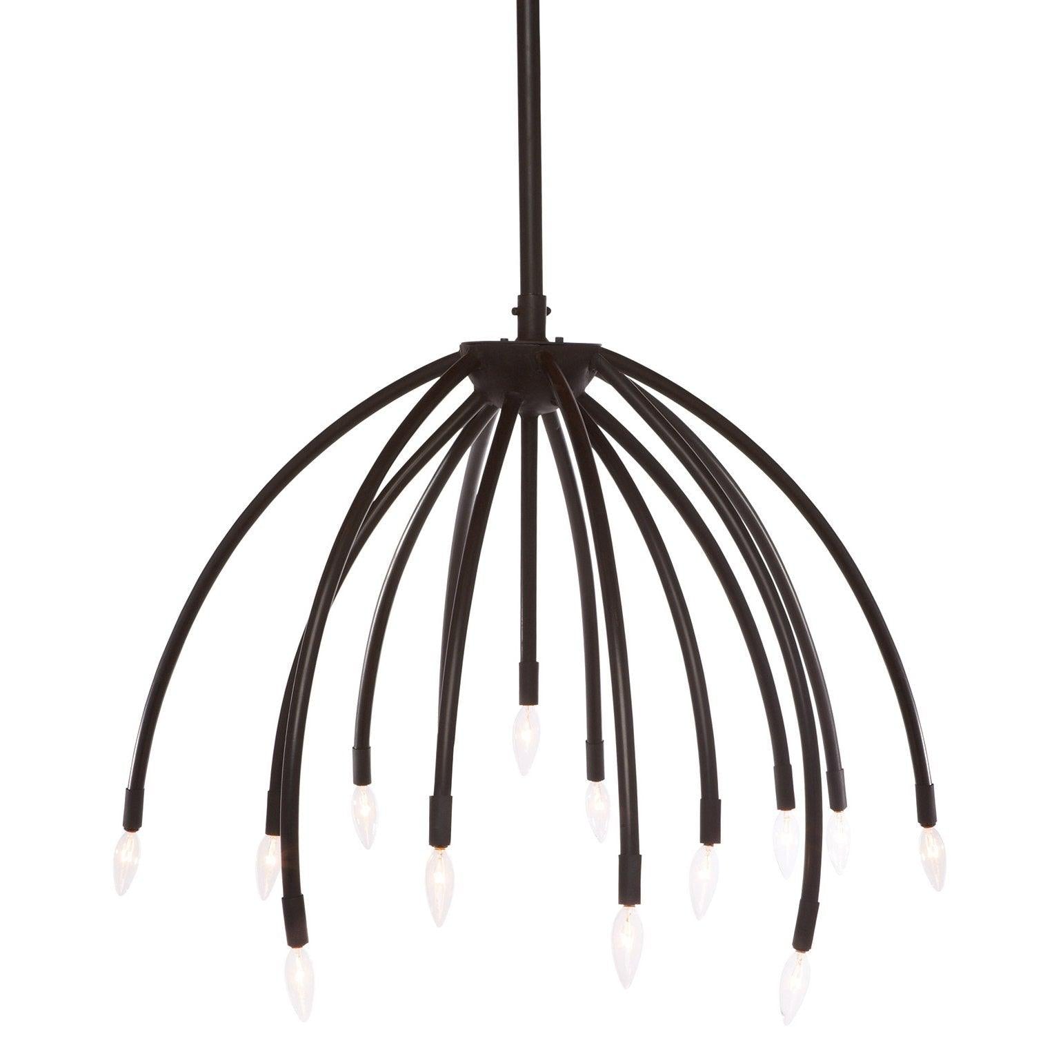 Blossom Chandelier - Black - Urban Natural Home Furnishings. Chandelier, Cisco Brothers