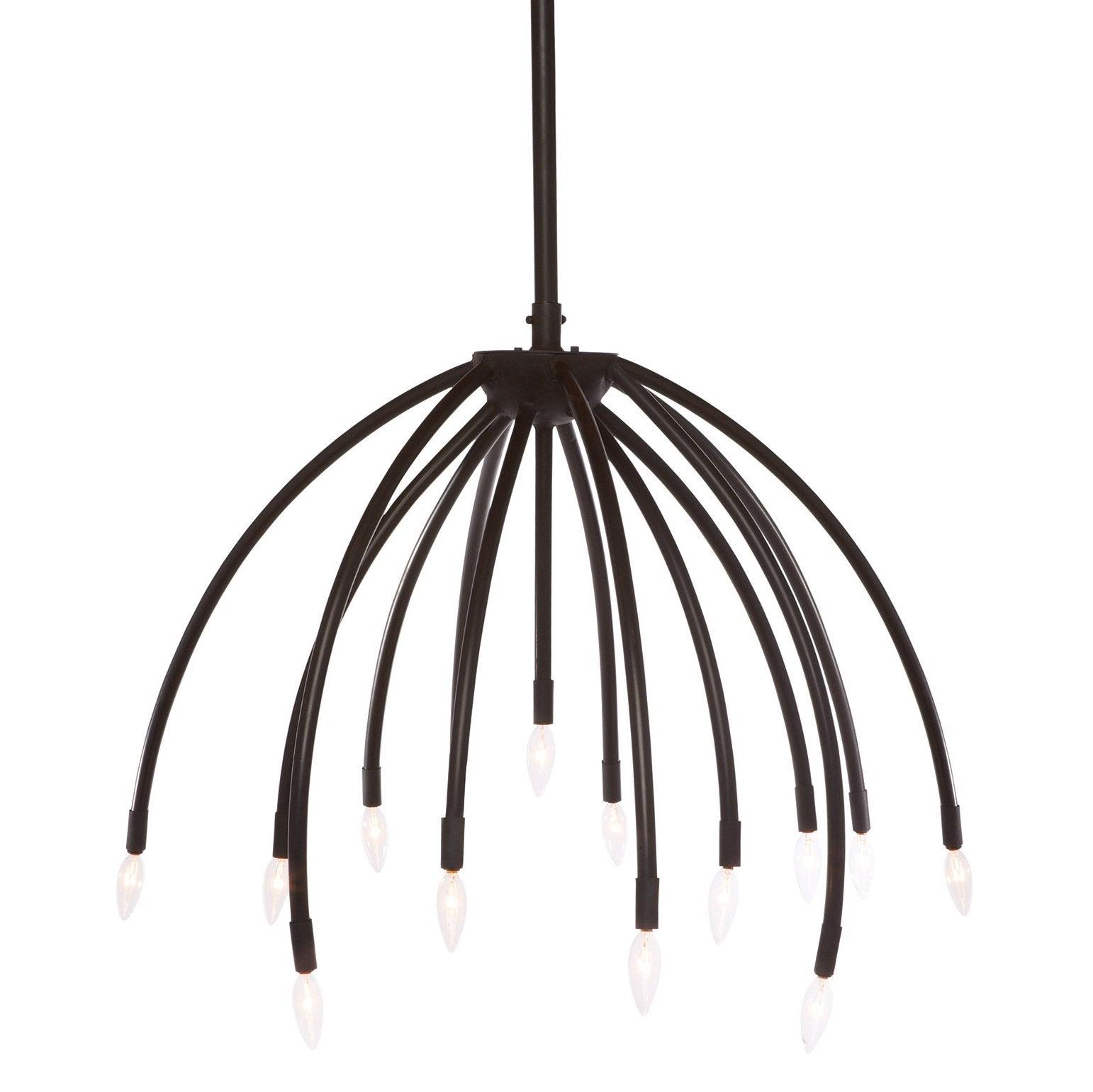 Blossom Chandelier - Black - Urban Natural Home Furnishings. Chandelier, Cisco Brothers