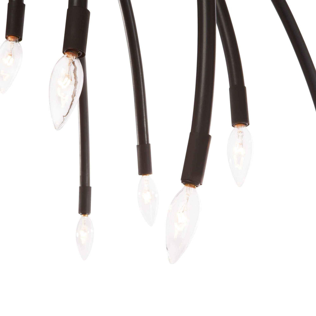 Blossom Chandelier - Black - Urban Natural Home Furnishings.  Chandelier, Cisco Brothers