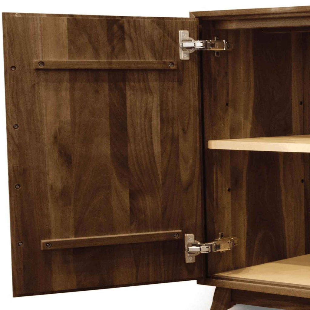 Audrey 3 Drawers on Right, 2 Doors on Left Buffet in Walnut by Copeland