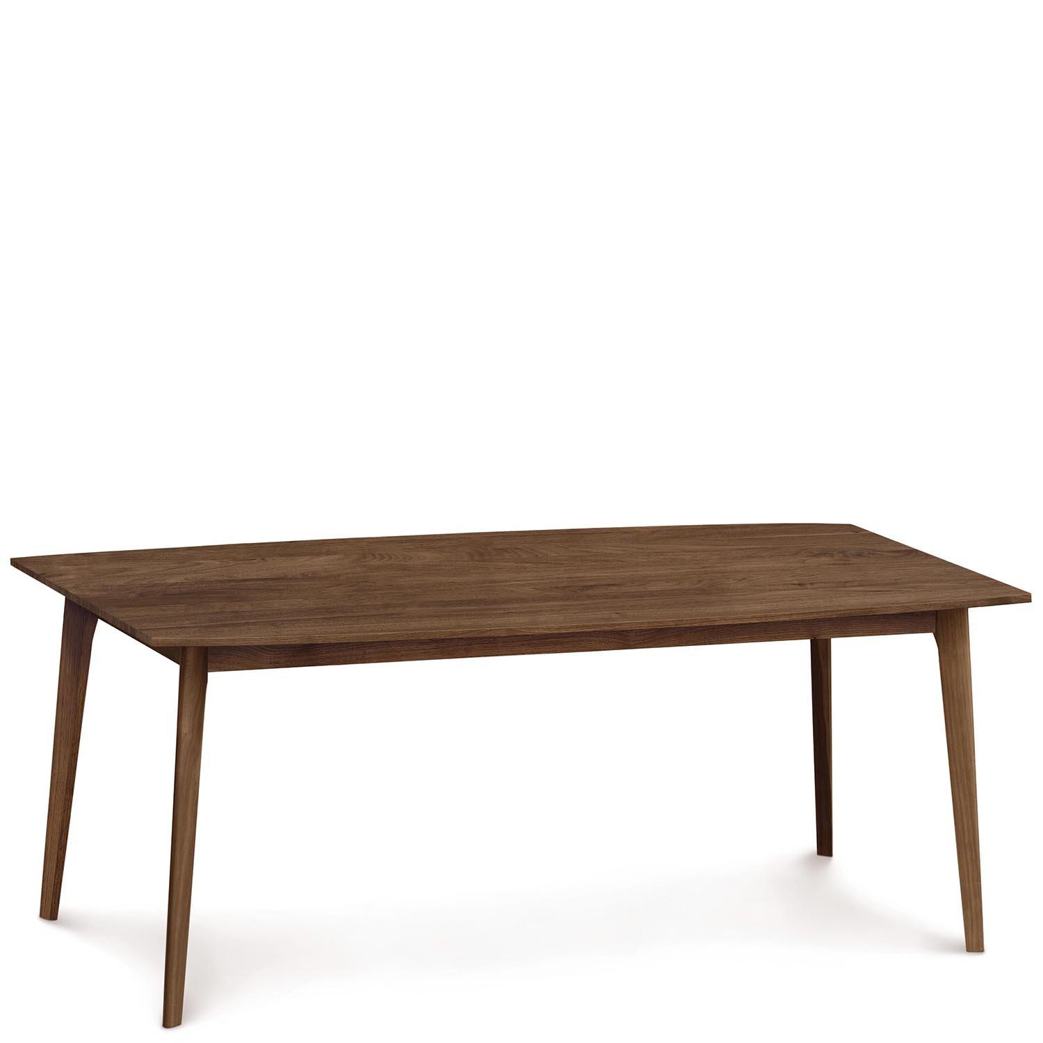 Catalina Fixed Top Table in Walnut - Urban Natural Home Furnishings. Dining Table, Copeland