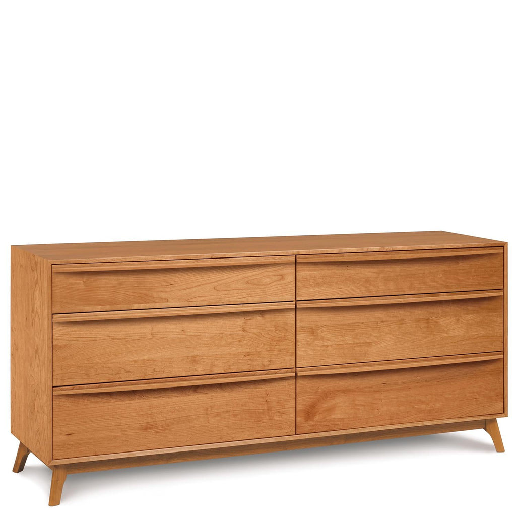 Catalina Six-Drawer Dresser in Cherry - Urban Natural Home Furnishings.  Dressers & Armoires, Copeland