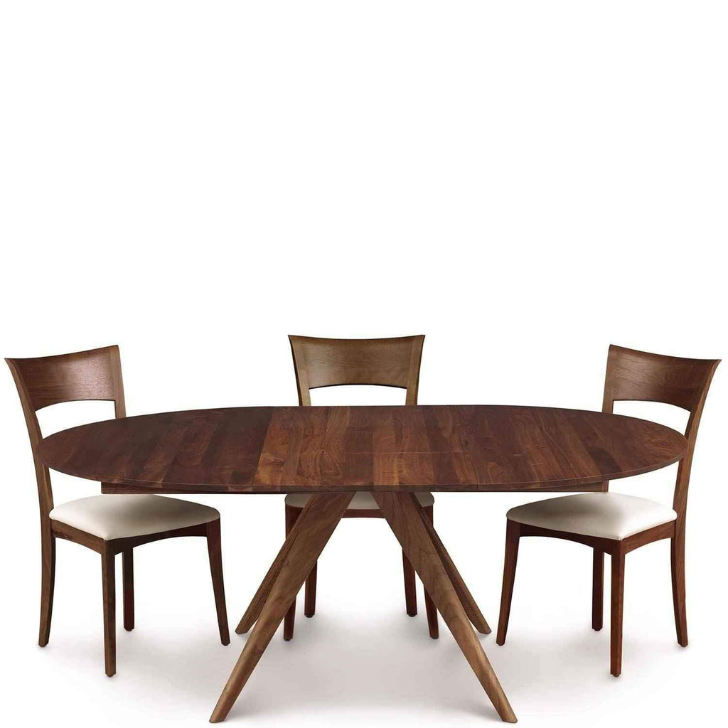 Catalina Round Dining Table in Walnut - Urban Natural Home Furnishings.  Dining Table, Copeland