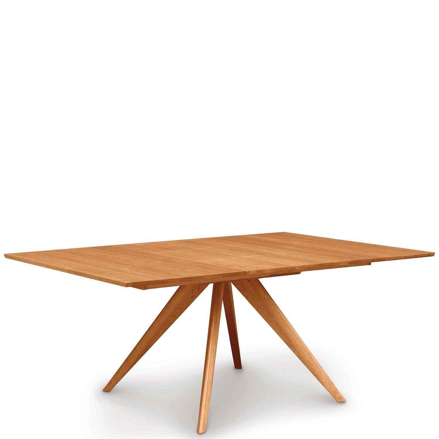 Catalina 48" Square Top Extension Table in Cherry - Urban Natural Home Furnishings. Dining Table, Copeland