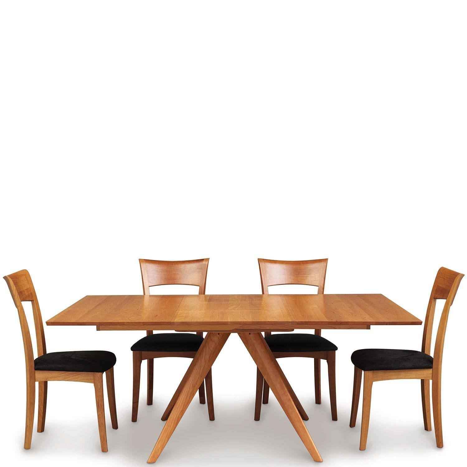 Catalina 48" Square Top Extension Table in Cherry - Urban Natural Home Furnishings. Dining Table, Copeland