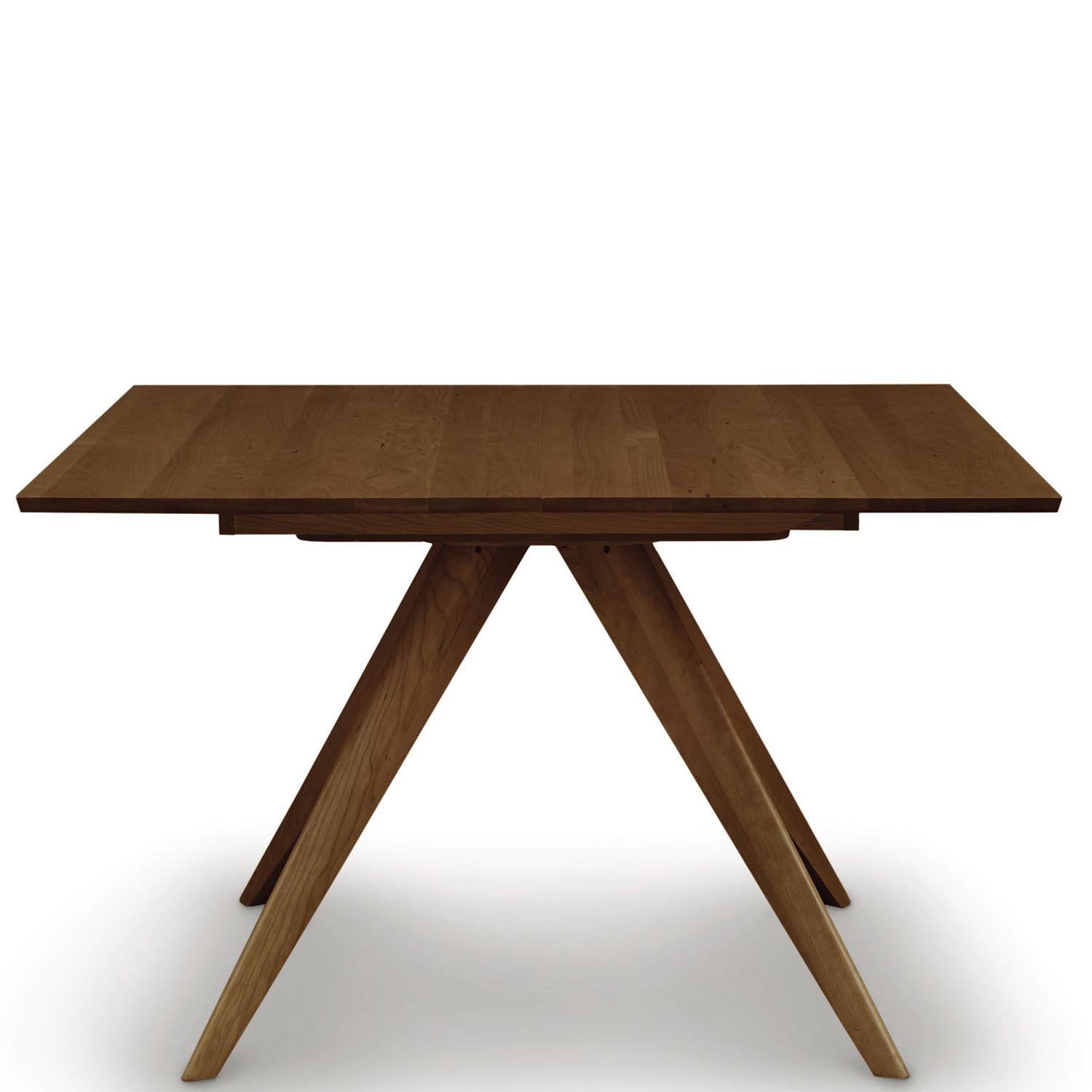 Catalina 48" Square Top Extension Table in Walnut - Urban Natural Home Furnishings. Dining Table, Copeland