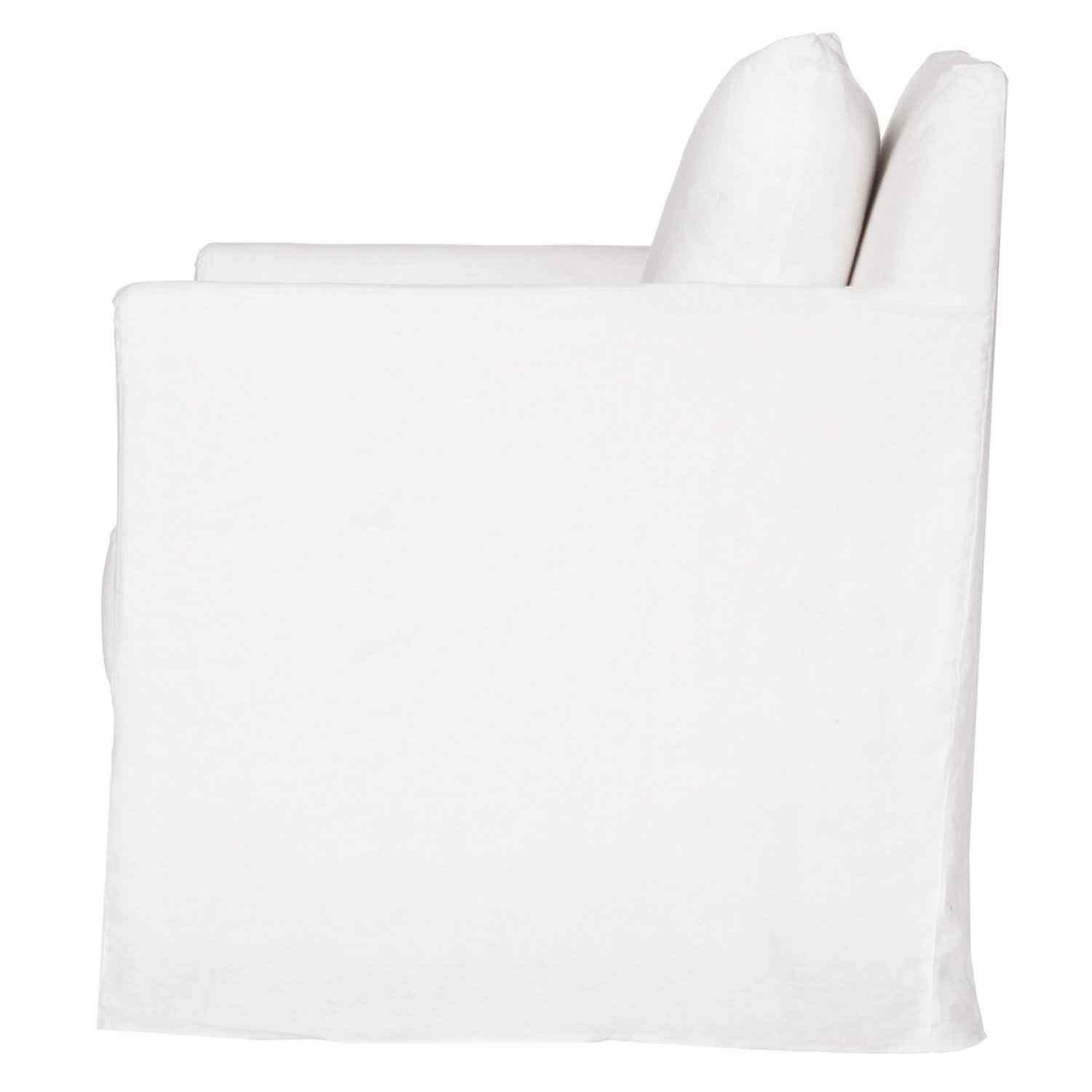 Elm Slipcovered Chair - Urban Natural Home Furnishings. Living Room Chair, Cisco Brothers