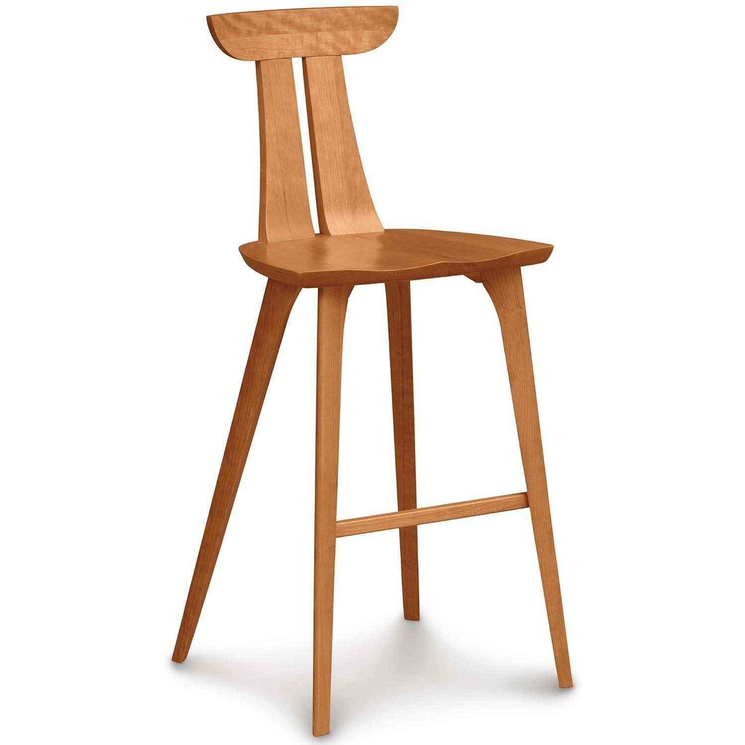 Estelle Bar Stool in Cherry - Urban Natural Home Furnishings. Counter Stools, Copeland