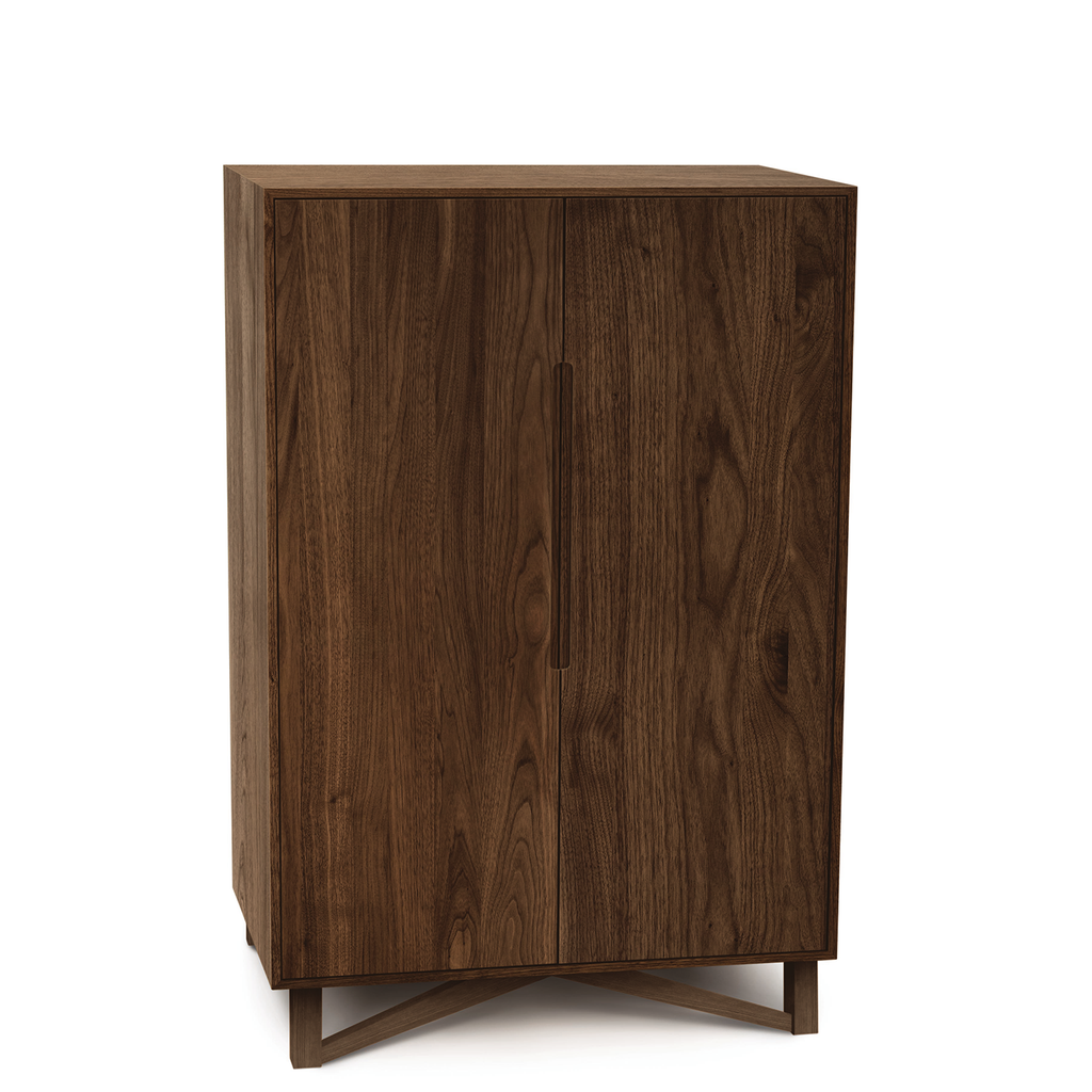 Exeter Bar Cabinet in Walnut - Urban Natural Home Furnishings