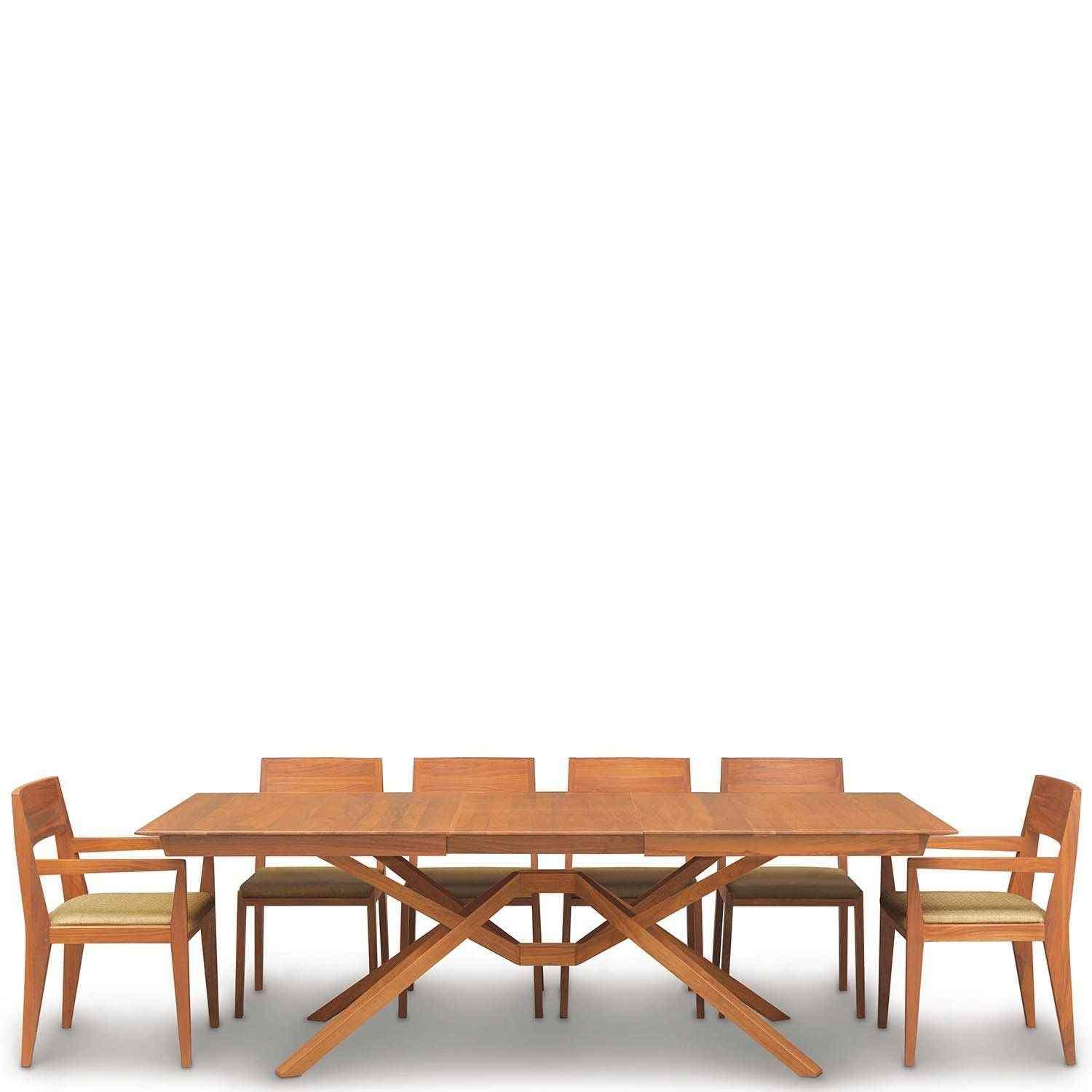 Exeter Single Leaf Extension Table in Cherry - Urban Natural Home Furnishings. Dining Table, Copeland