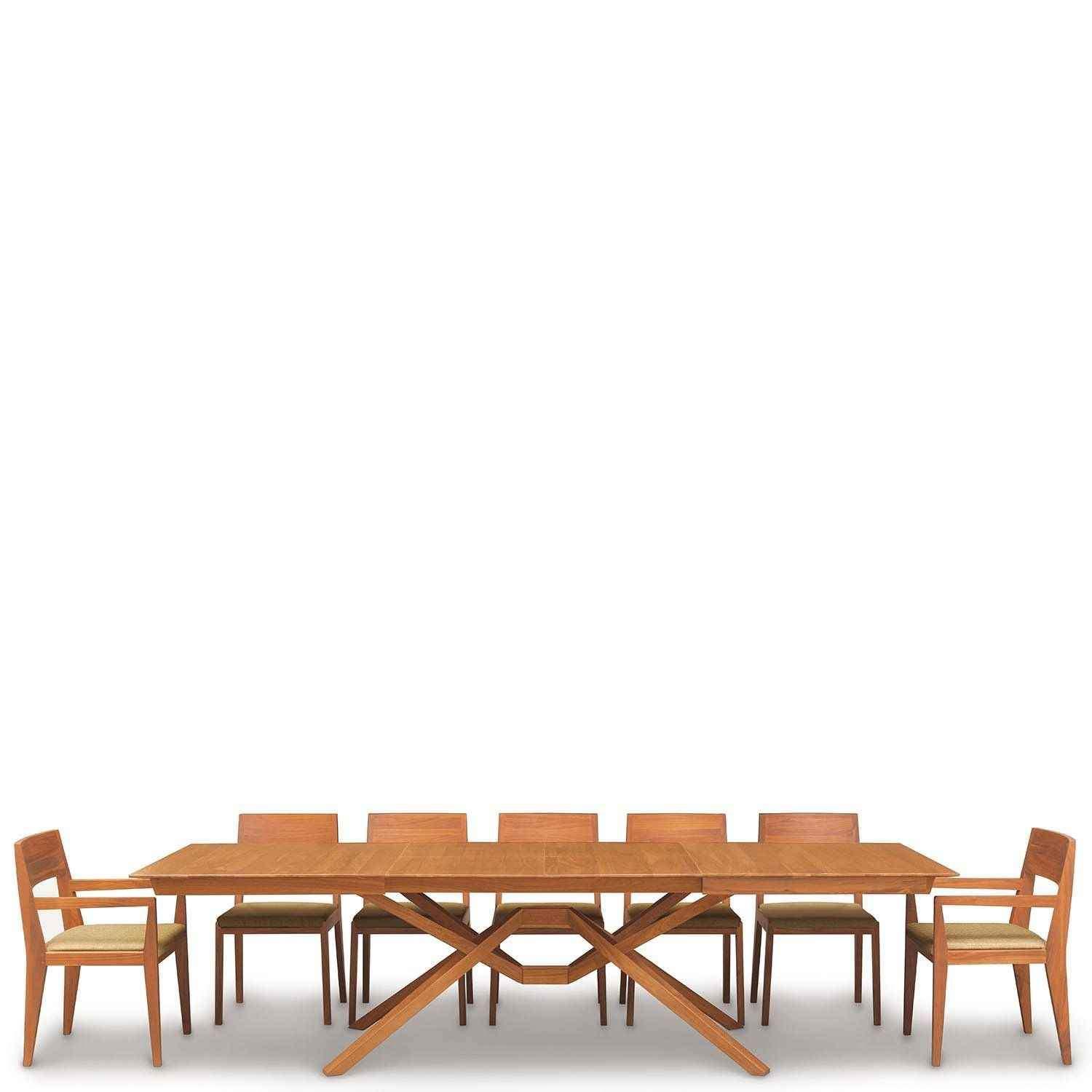 Exeter Double Leaf Extension Table in Cherry - Urban Natural Home Furnishings. Dining Table, Copeland