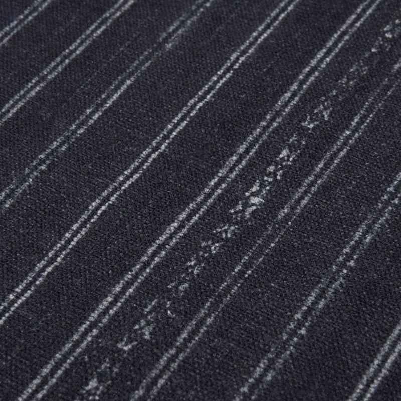 Grade H: Bengal Pin Stripe Charcoal by Swatches