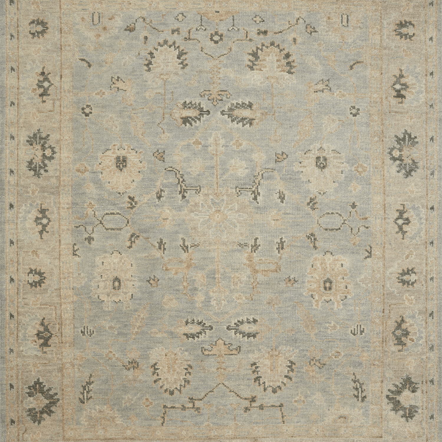 Helena Hand Knotted Rug in Sky/Ash - Urban Natural Home Furnishings
