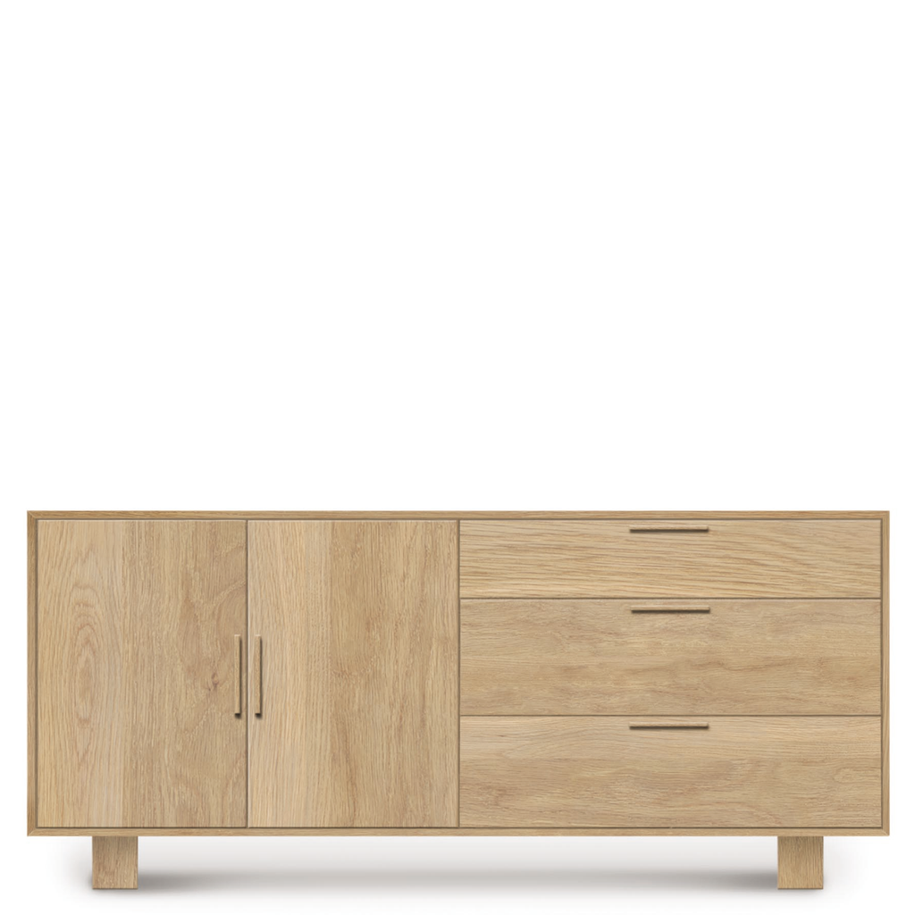 Iso Buffet (3 Drawers on Right, 2 Doors on Left) - Urban Natural Home Furnishings