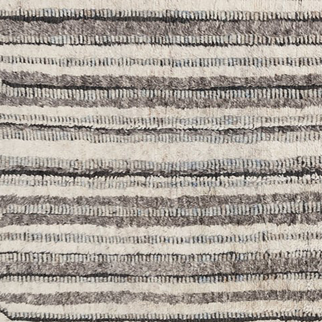 Khalid Hand Knotted Area Rug in Stone / Charcoal by Loloi