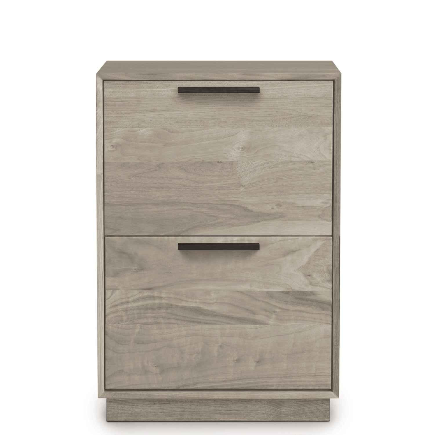 Linear Narrow Rolling File Cabinet in Ash - Urban Natural Home Furnishings