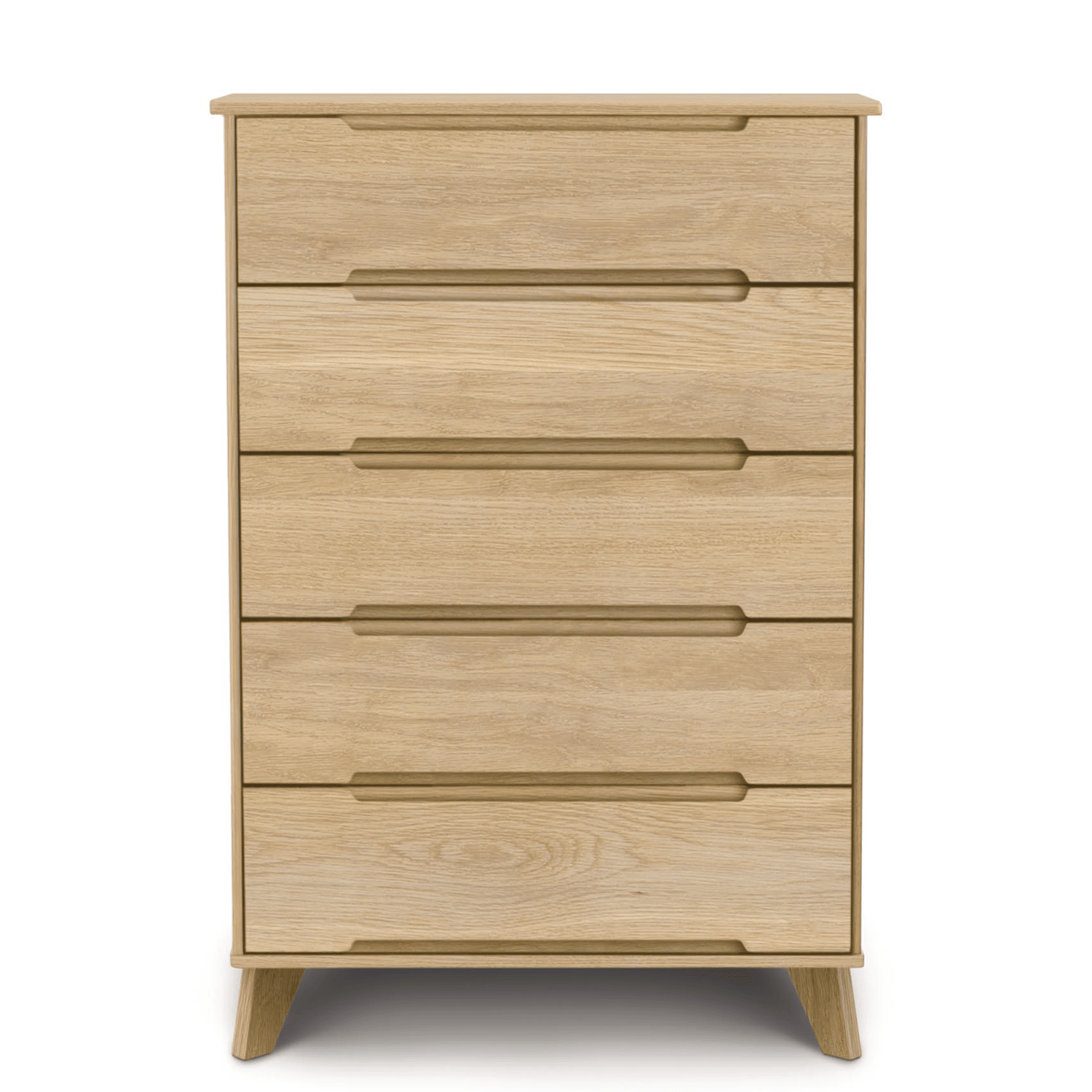 Linn Five Drawer Dresser (Wide) in Oak - Urban Natural Home Furnishings