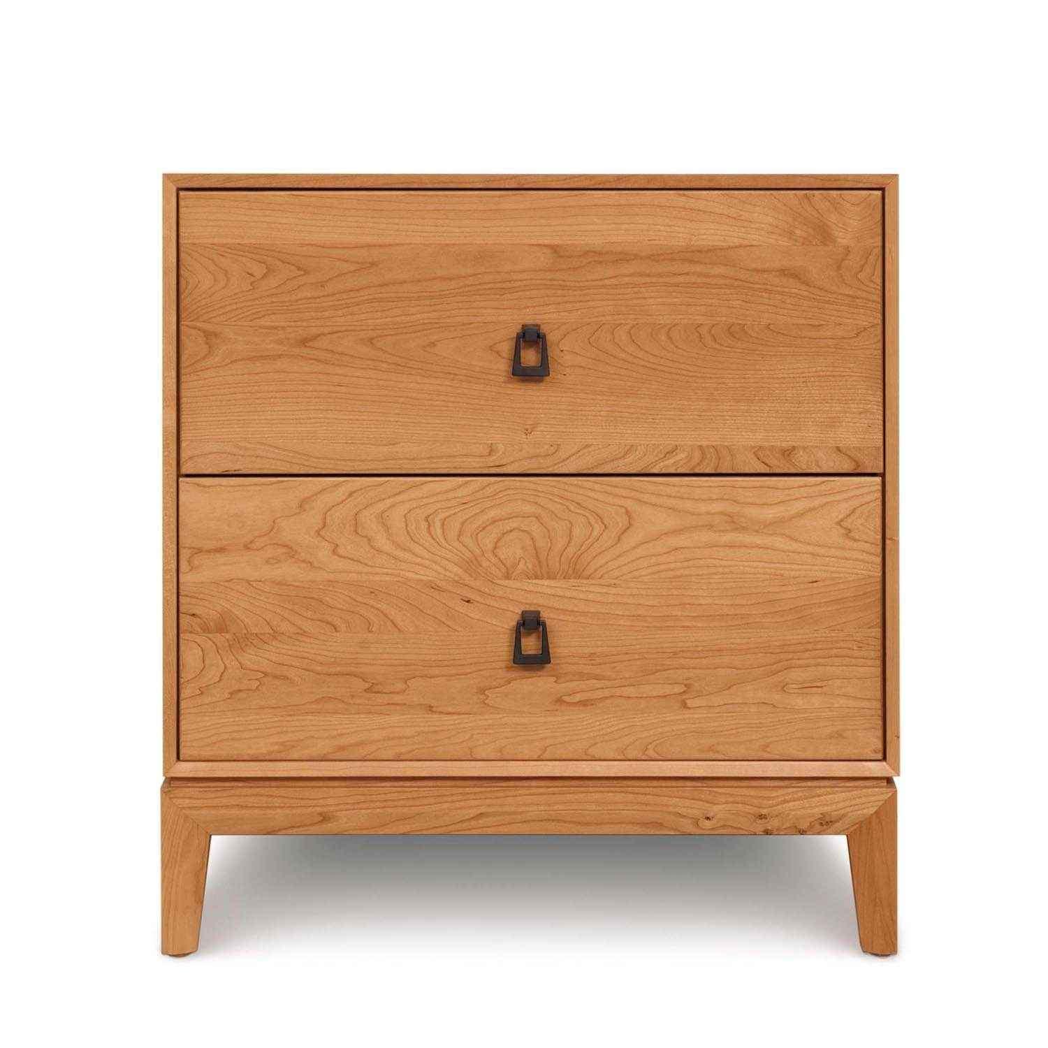 Mansfield Two Drawer Nightstand - Urban Natural Home Furnishings. Dressers & Armoires, Copeland