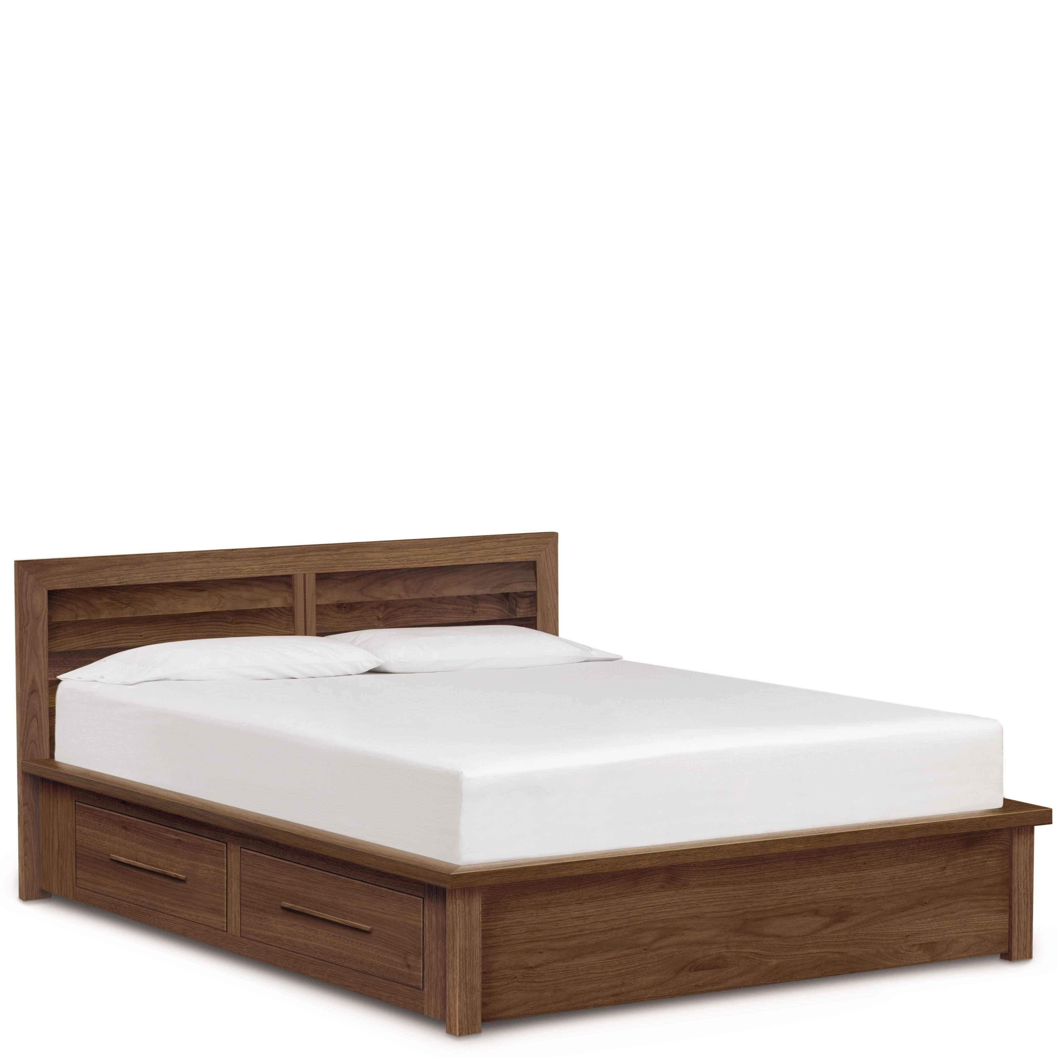 Moduluxe Storage Bed With Clapboard Headboard - Urban Natural Home Furnishings. , Urban Natural Home Furnishings