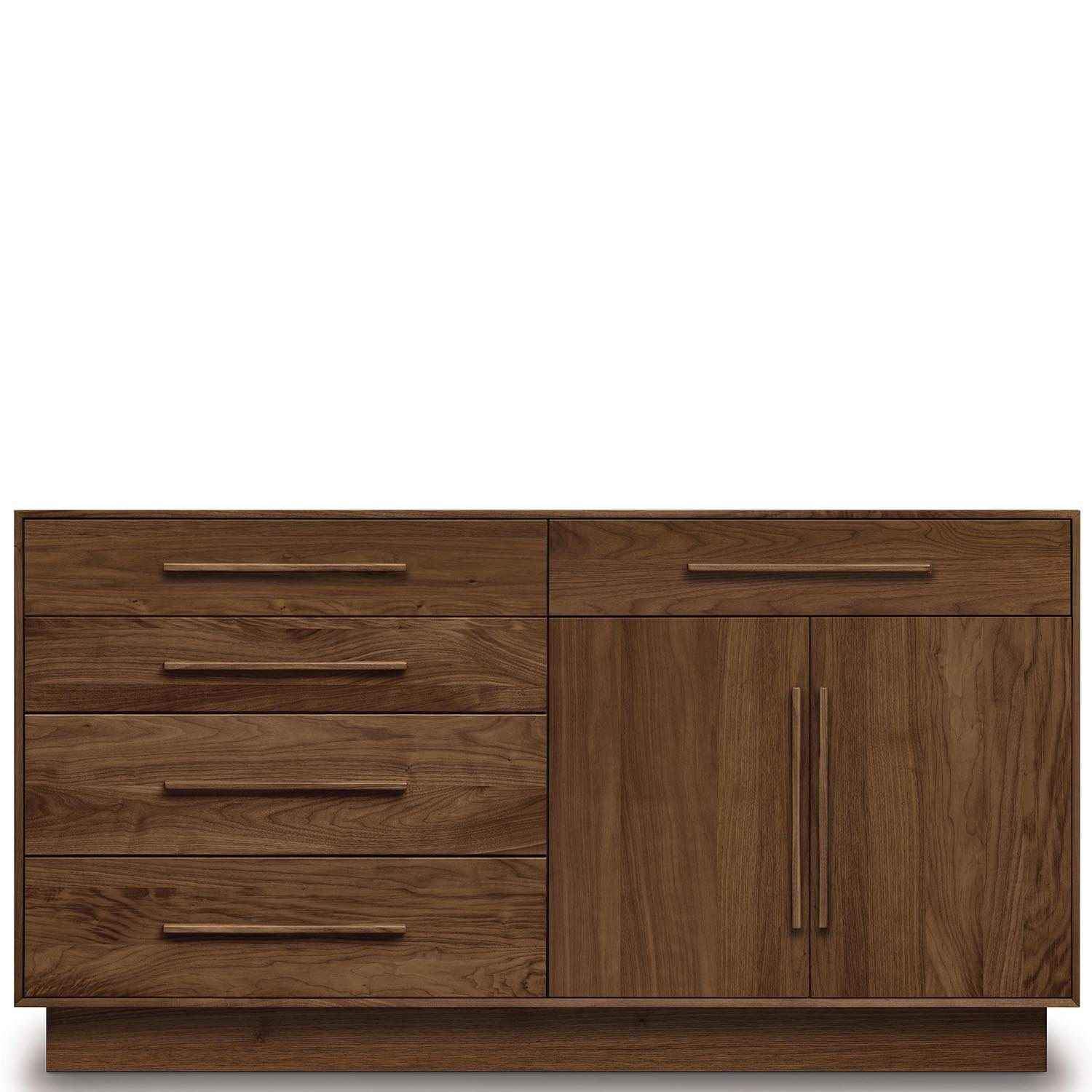 Moduluxe 35" 4 Drawers on Left, 1 Drawer Over 2 Doors on Right Dresser - Urban Natural Home Furnishings. , Urban Natural Home Furnishings