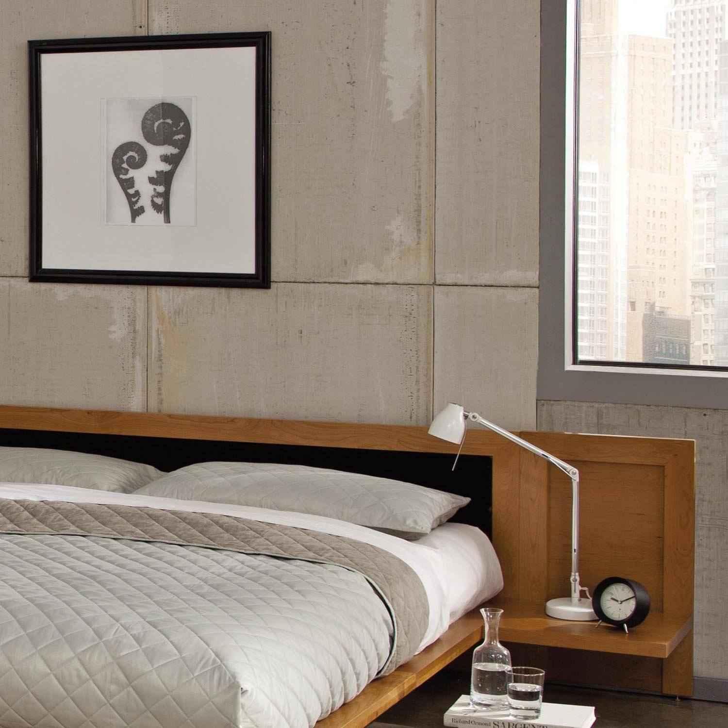 Moduluxe Shelf Nightstand (For beds without storage) - Urban Natural Home Furnishings. , Urban Natural Home Furnishings