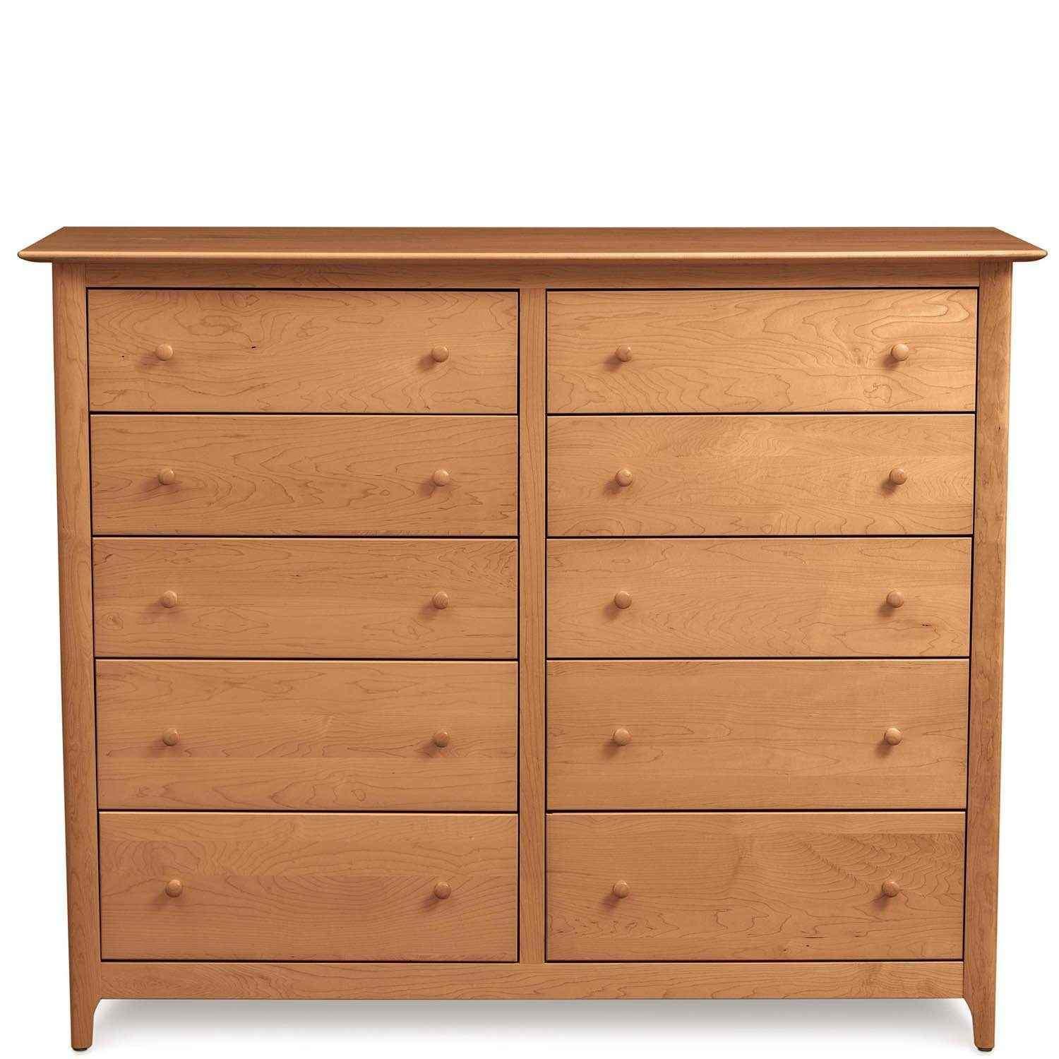 Sarah Ten Drawer Dresser in Cherry - Urban Natural Home Furnishings. Dressers & Armoires, Copeland