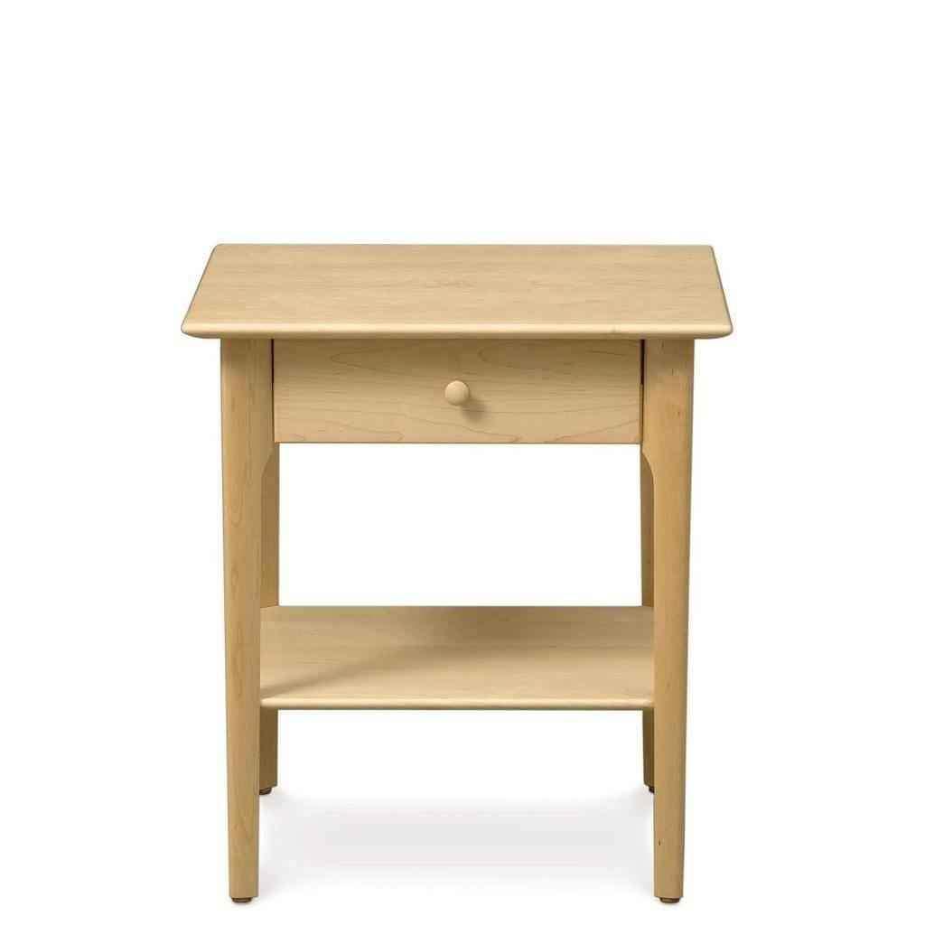 Sarah One Drawer Nightstand in Maple - Urban Natural Home Furnishings. Nightstands, Copeland