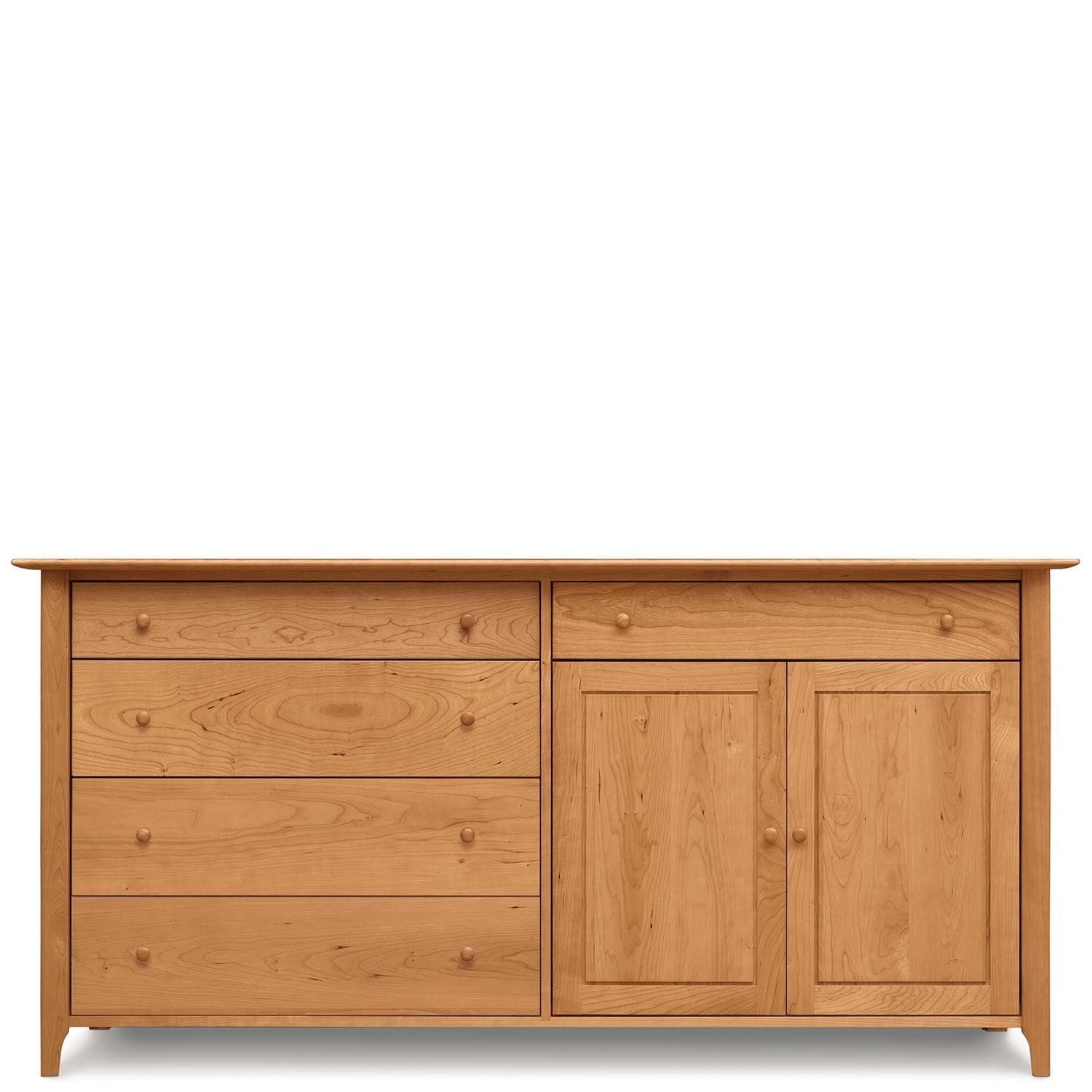 Sarah 4 Drawers on Left 1 Drawer Over 2 doors on Right Buffet - Urban Natural Home Furnishings. Buffet, Copeland