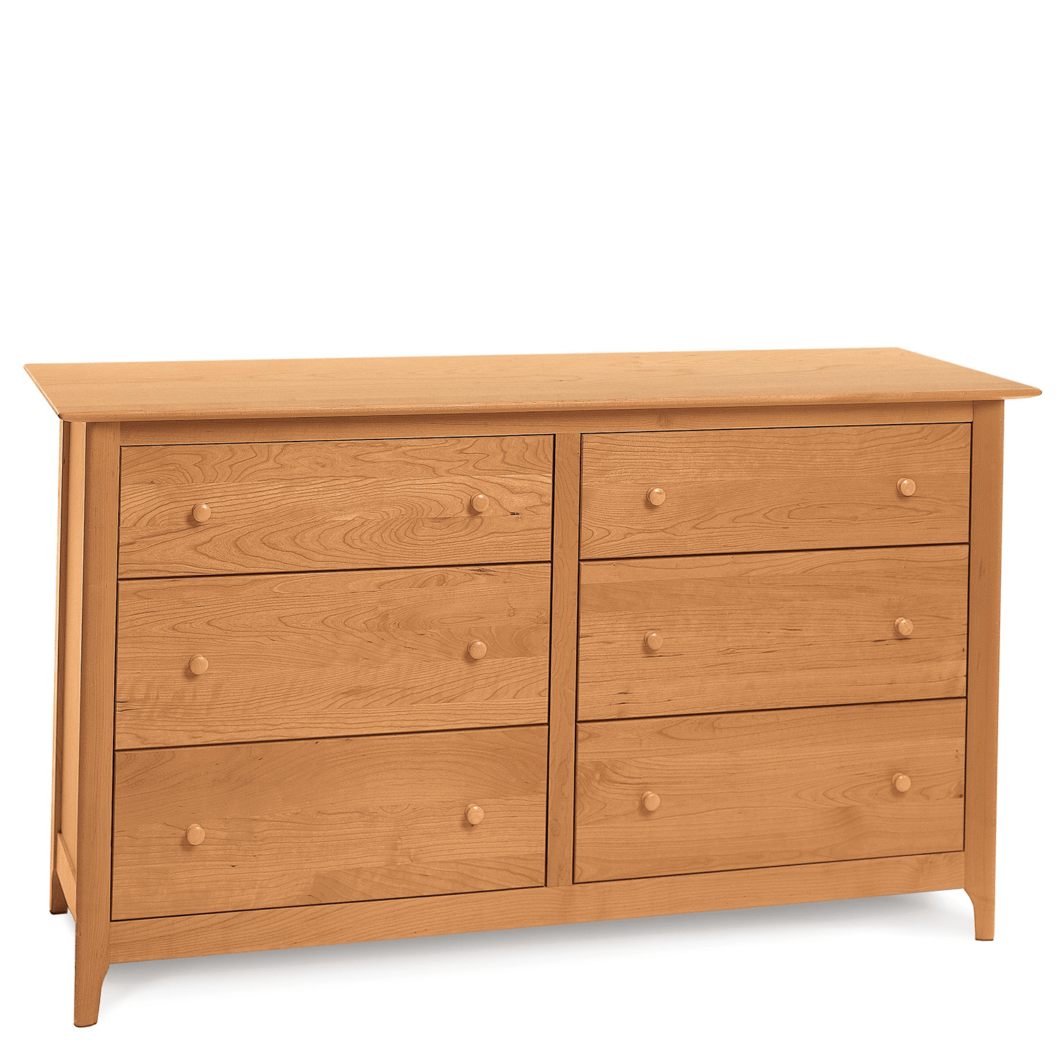 Sarah Six Drawer Dresser in Cherry - Urban Natural Home Furnishings