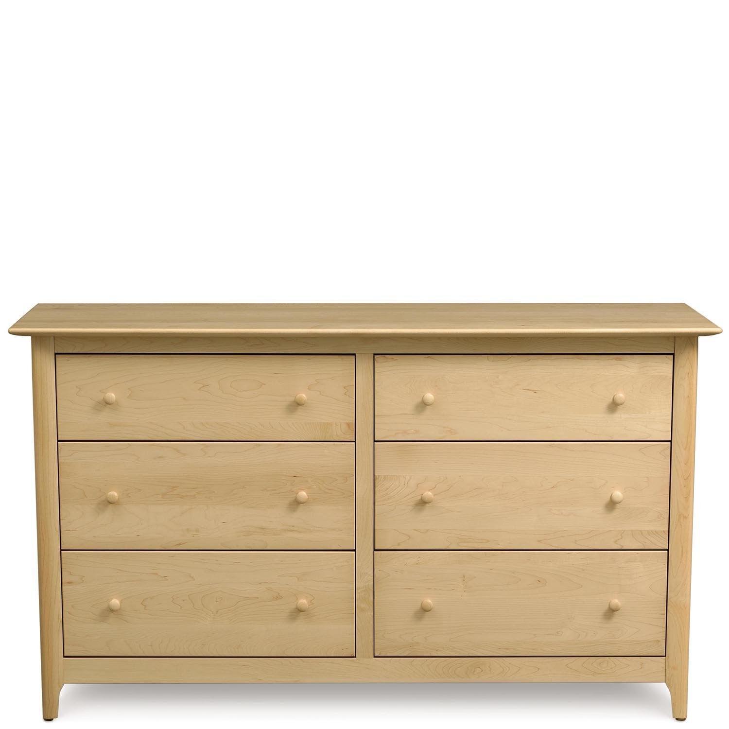 Sarah Six Drawer Dresser in Maple - Urban Natural Home Furnishings. Dressers & Armoires, Copeland