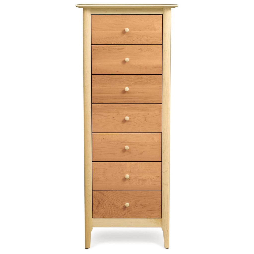 Sarah Seven Drawer Dresser in Maple/Cherry - Urban Natural Home Furnishings.  Dressers & Armoires, Copeland