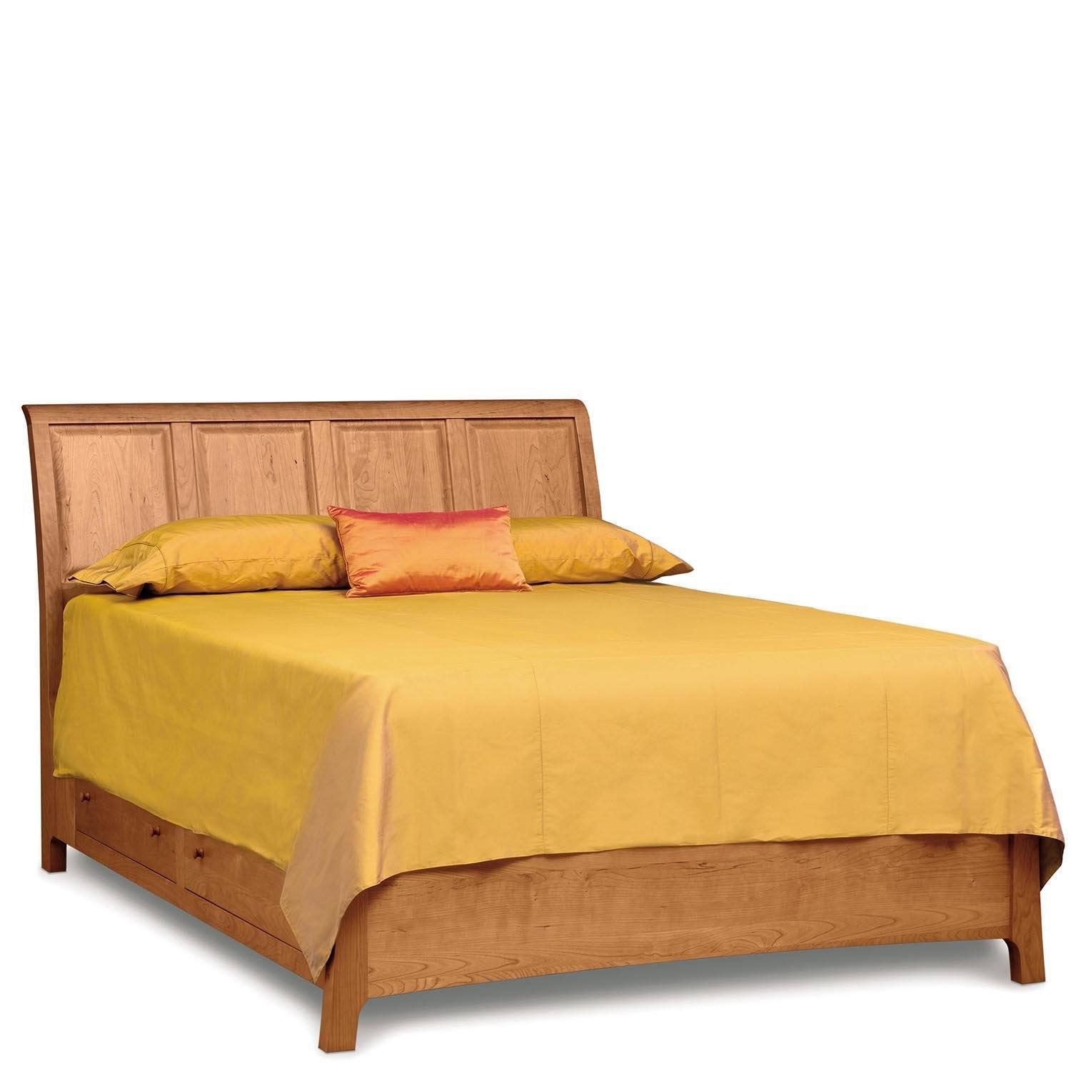 Sarah Sleigh 48" Bed With Storage - Urban Natural Home Furnishings. Bedframes, Copeland