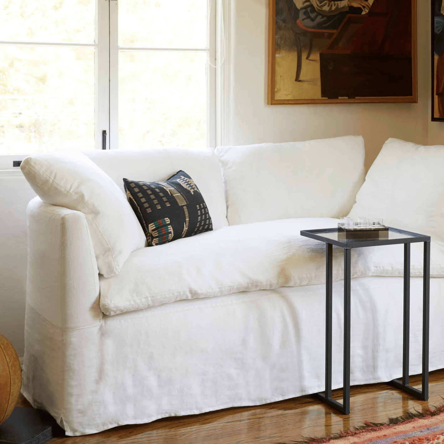 Grade F: Logan White (Essentials Tier 1) - Urban Natural Home Furnishings