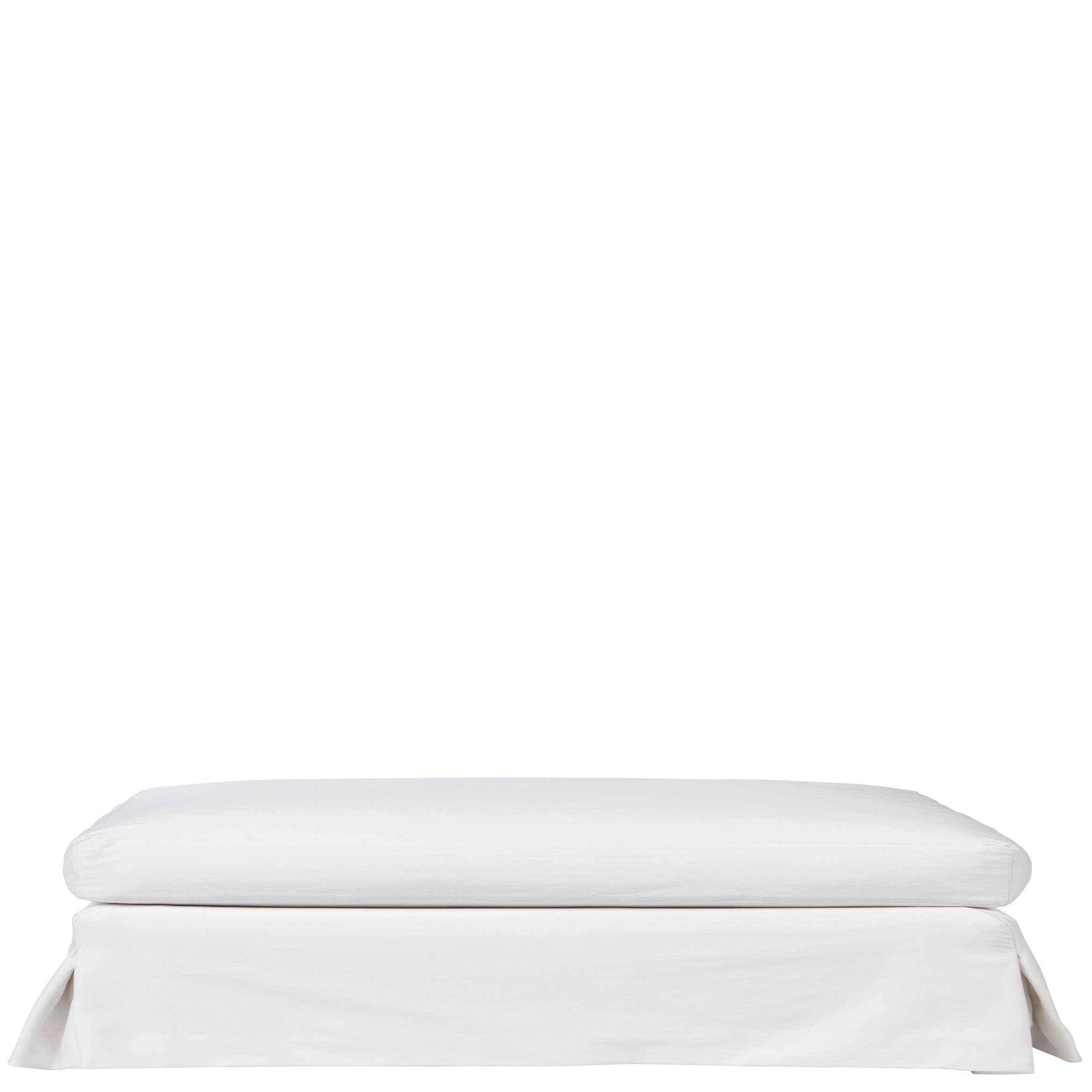 Seda Bench Slipcovered - Urban Natural Home Furnishings. Living Room Ottoman, Cisco Brothers