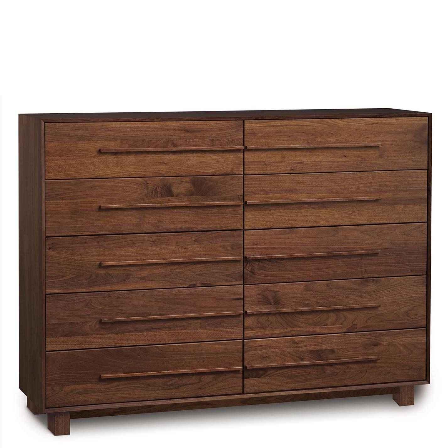 Sloane 10 Drawer Dresser in Natural Walnut - Urban Natural Home Furnishings. Dressers & Armoires, Copeland